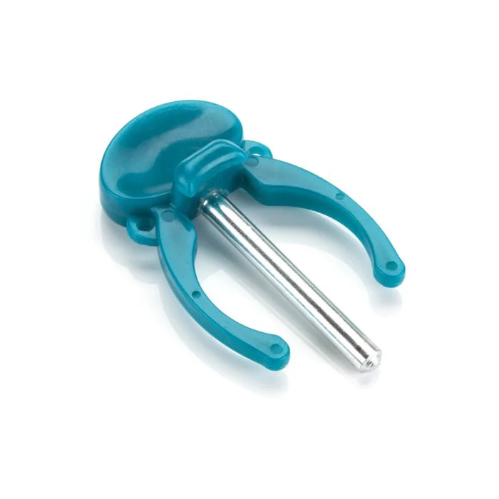 Portable Rotary Washing Line Turquoise Support Pin