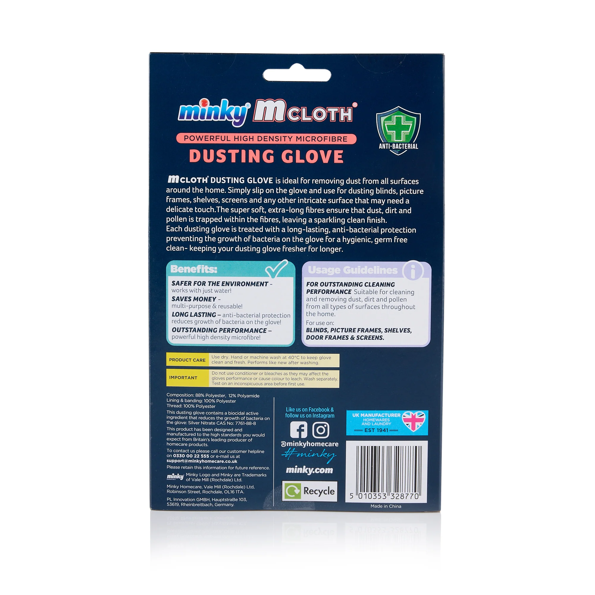 Minky Mcloth® Dusting Glove - Image 4