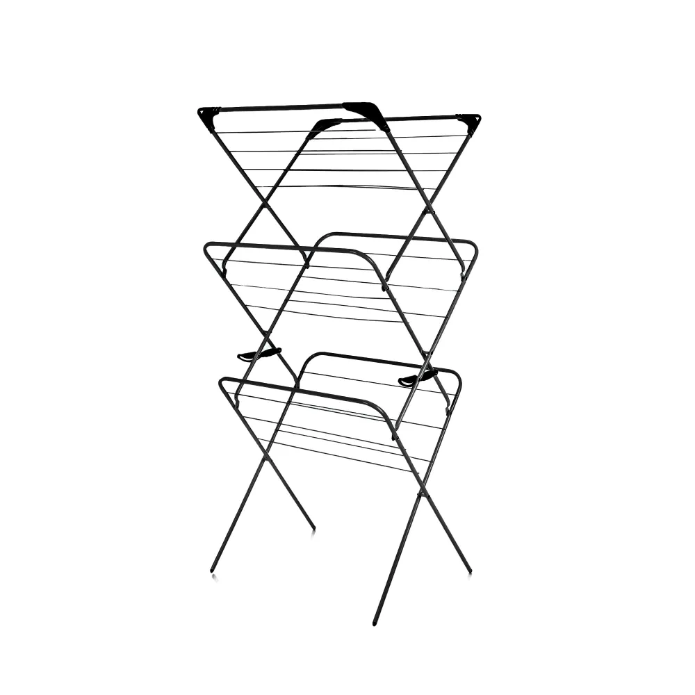 Minky 3 Tier Essentials Indoor Airer - Black - Image 2