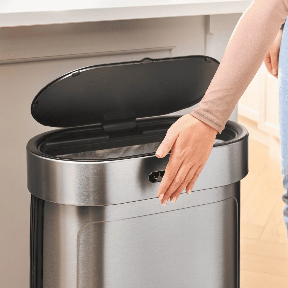 Minky 55L Stainless Steel Sensor Bin with Liners - Image 3