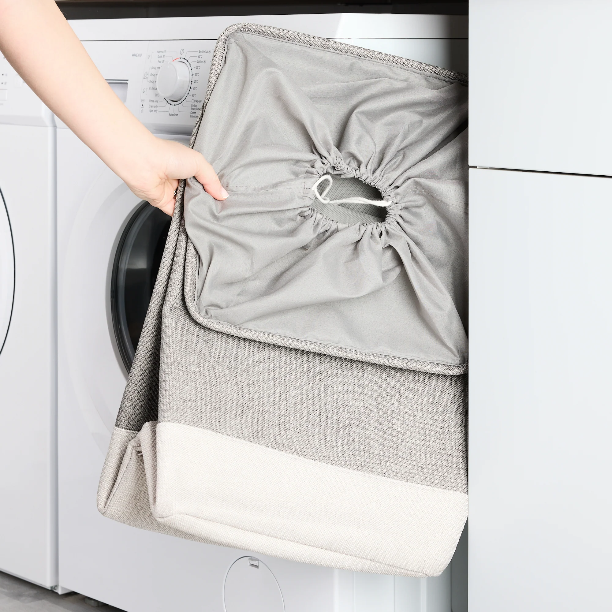 Minky 78L Fabric Laundry Hamper - Image 5