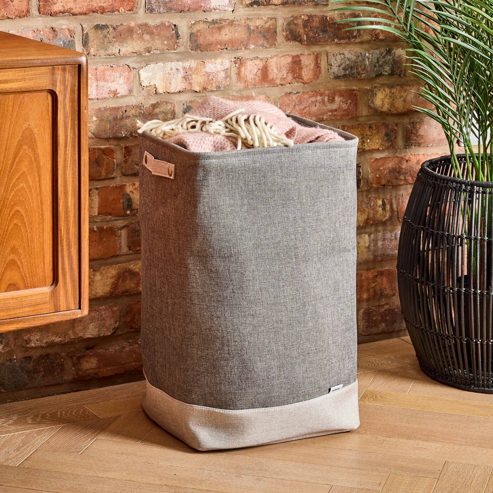 Minky 78L Fabric Laundry Hamper - Image 7