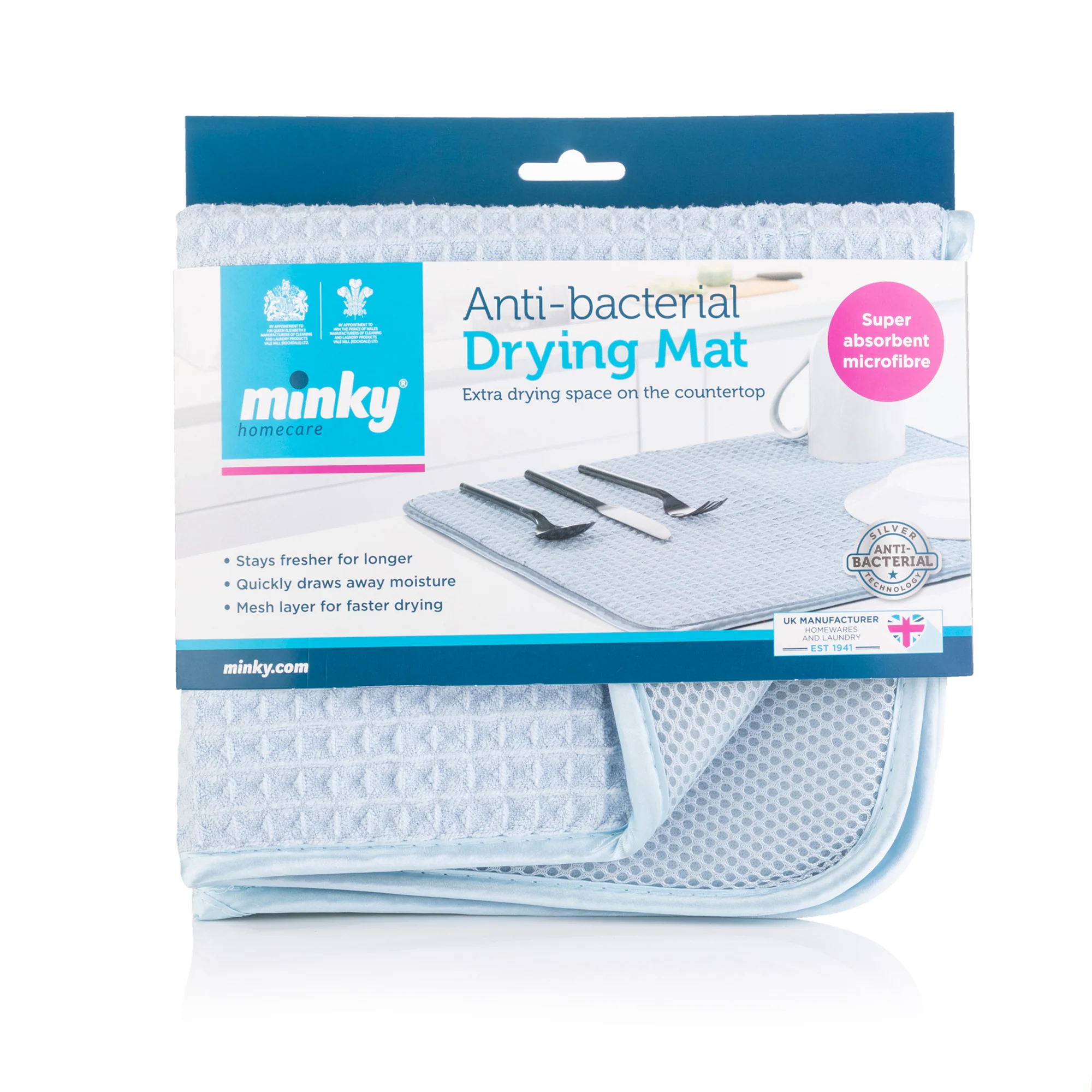 Minky Anti-Bacterial Drying Mat - Image 5