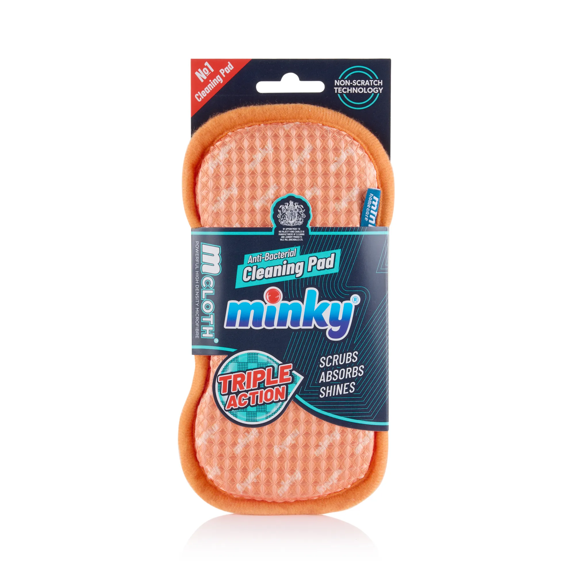 Minky Brites Anti-Bacterial Cleaning Pad - Image 2