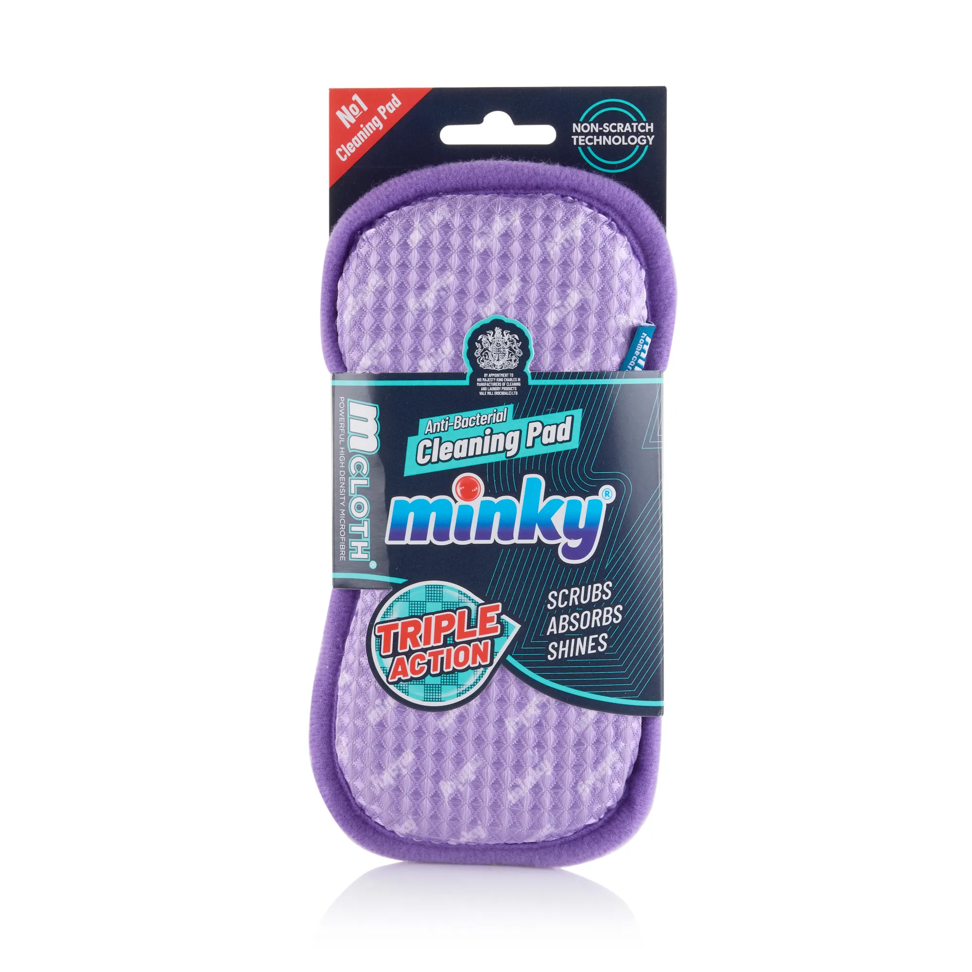 Minky Brites Anti-Bacterial Cleaning Pad - Image 3