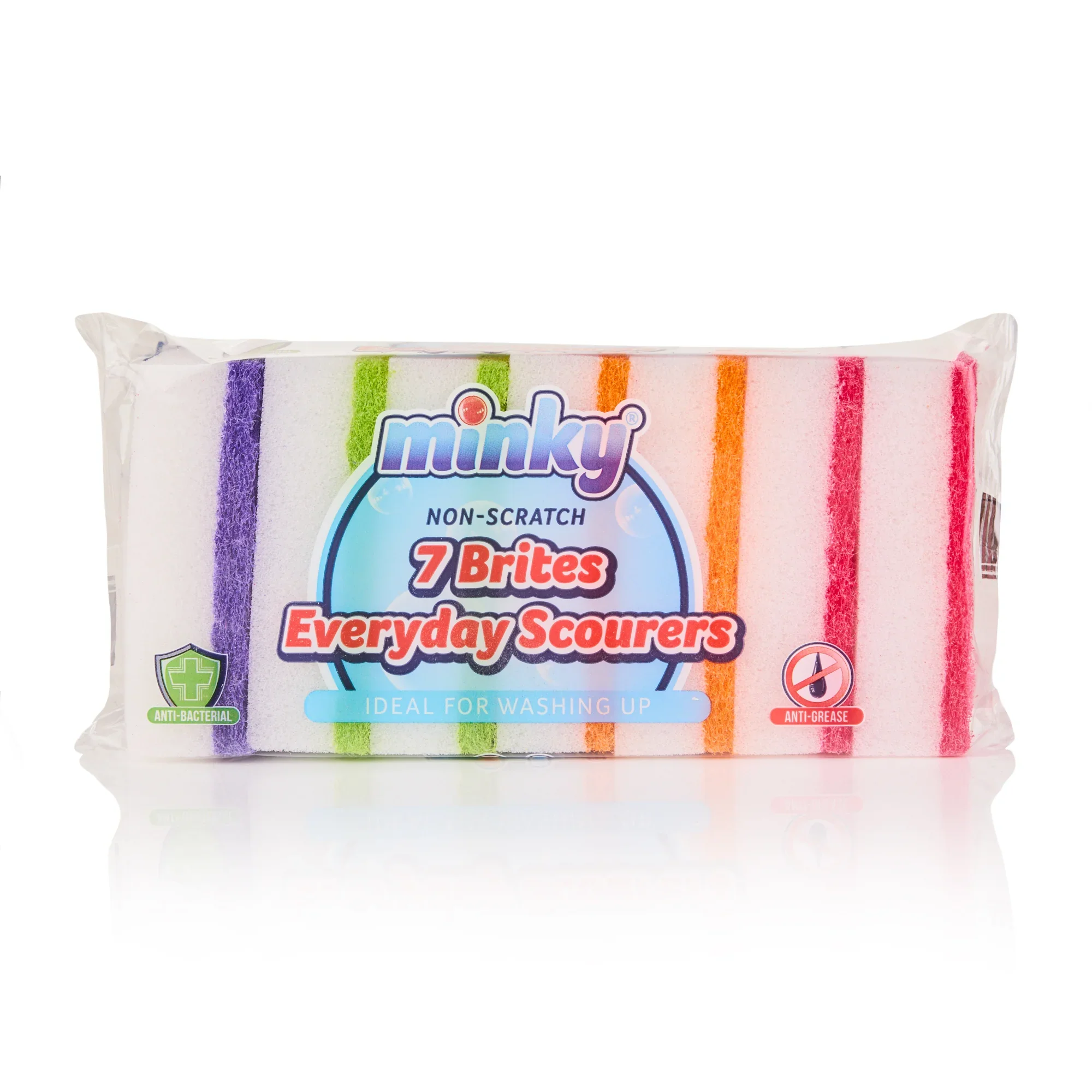 Minky Brites Everyday Scourers 7 Pack - Image 3