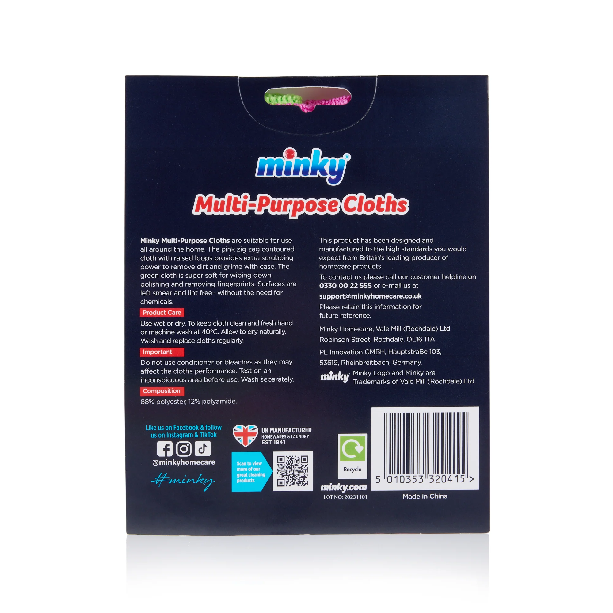 Minky Brites Microfibre Multi-Purpose Cloths - Image 4