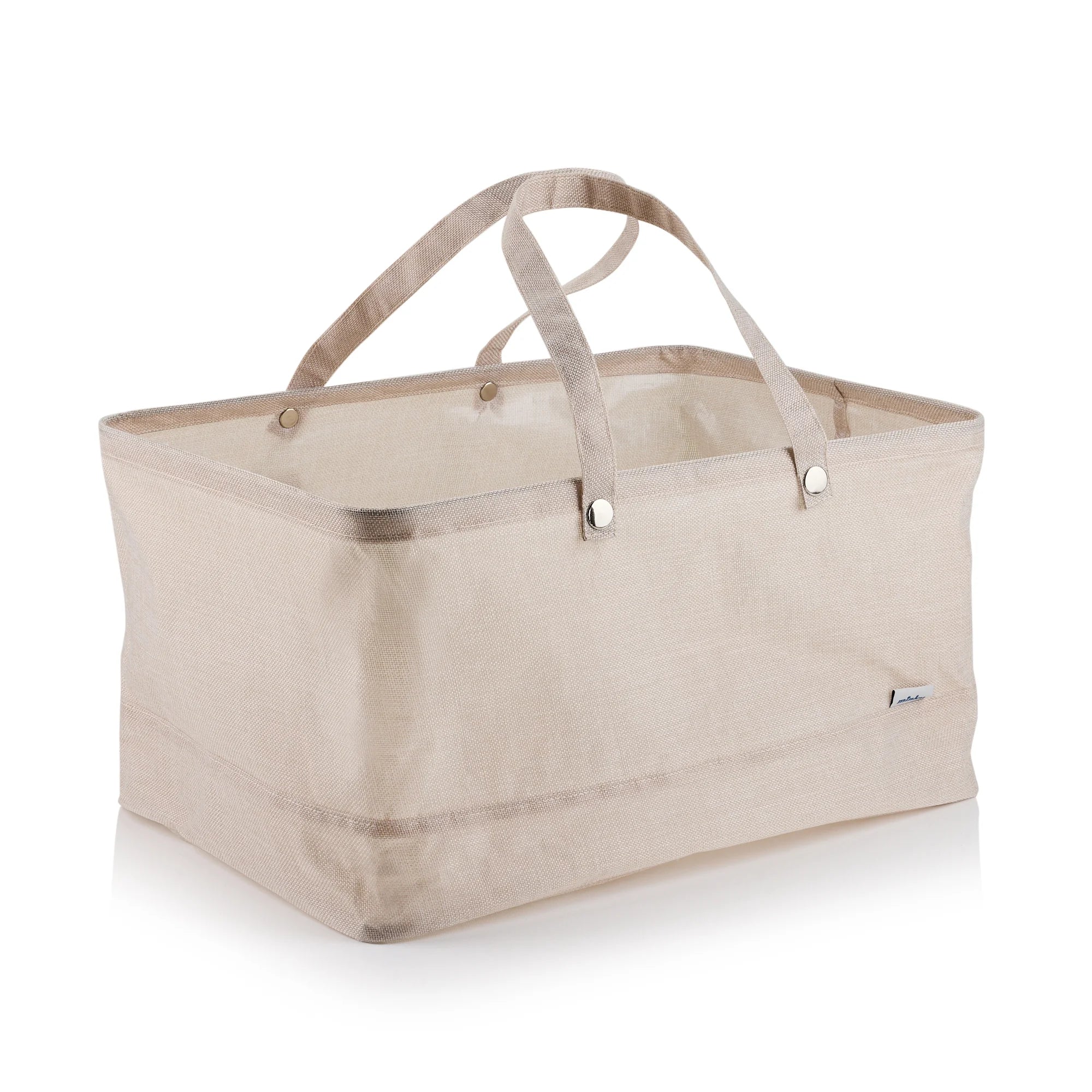 Minky Collapsible Fabric Water-Resistant Laundry Bag - Image 7