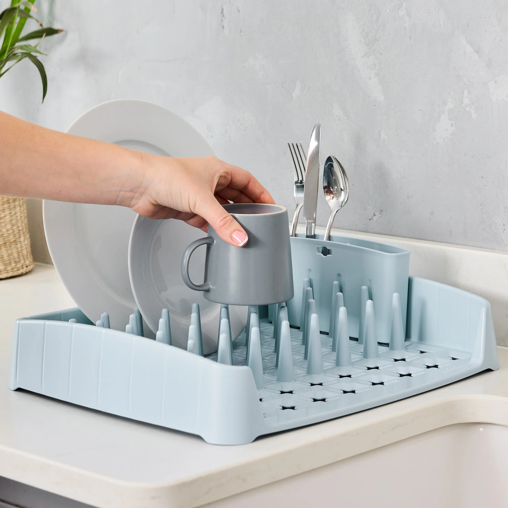 Minky Dish Rack and Cutlery Sorter - Image 3