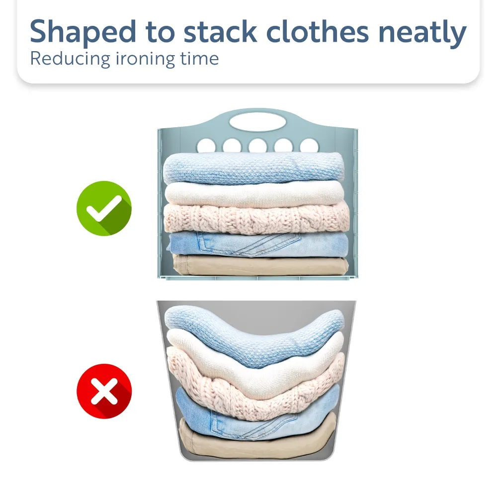 Minky Flat Store Laundry Basket - Image 3