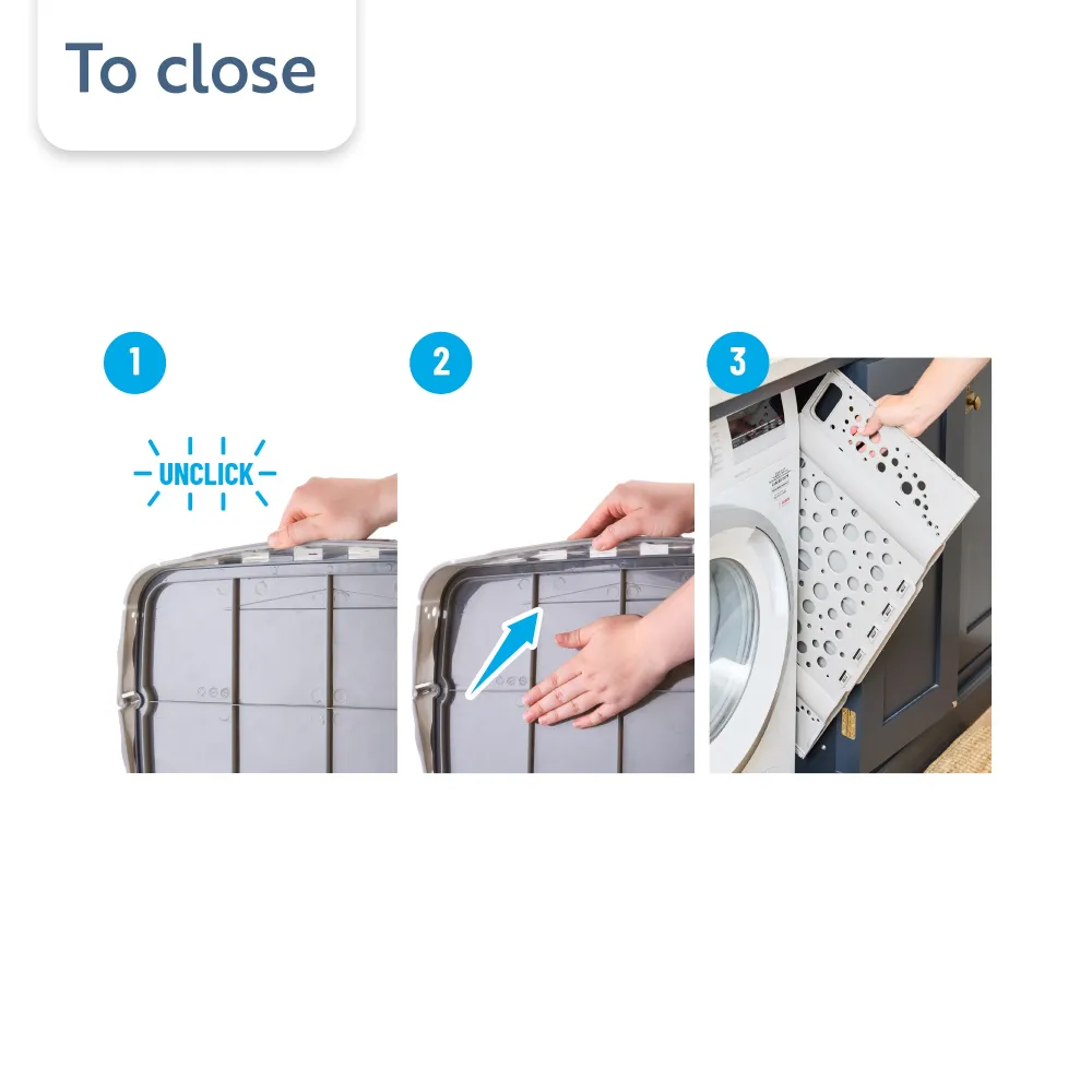 Minky Flat Store Laundry Basket - Image 7
