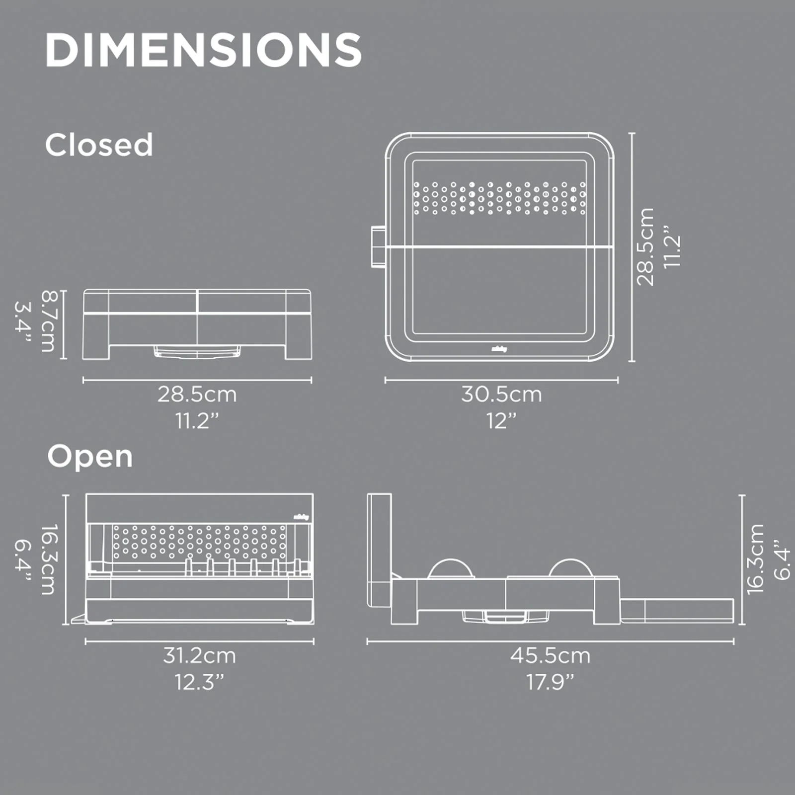 Minky Foldaway Dish Rack - Image 3