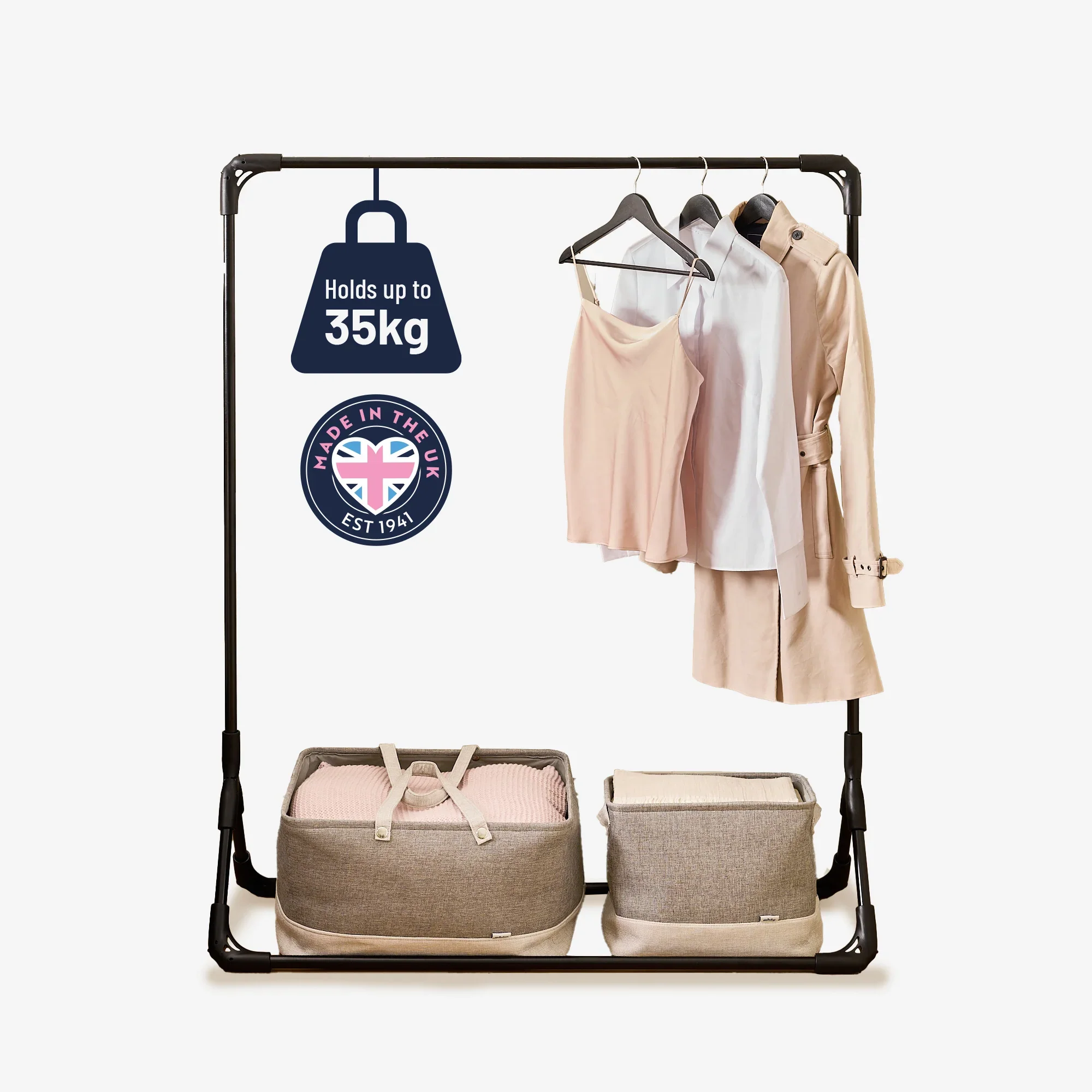 Minky Garment Rail