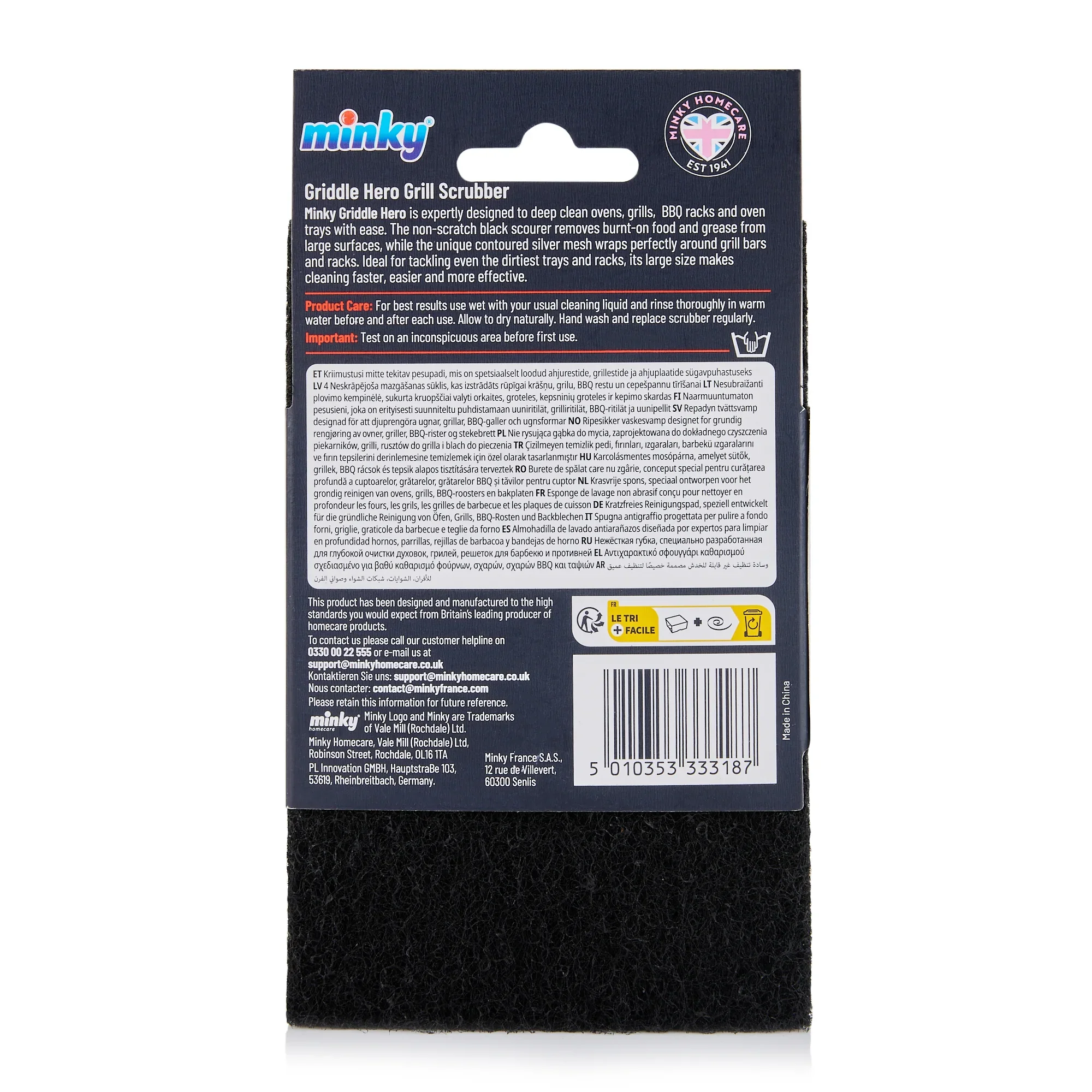 Minky Griddle Hero Grill Scrubber - Image 4