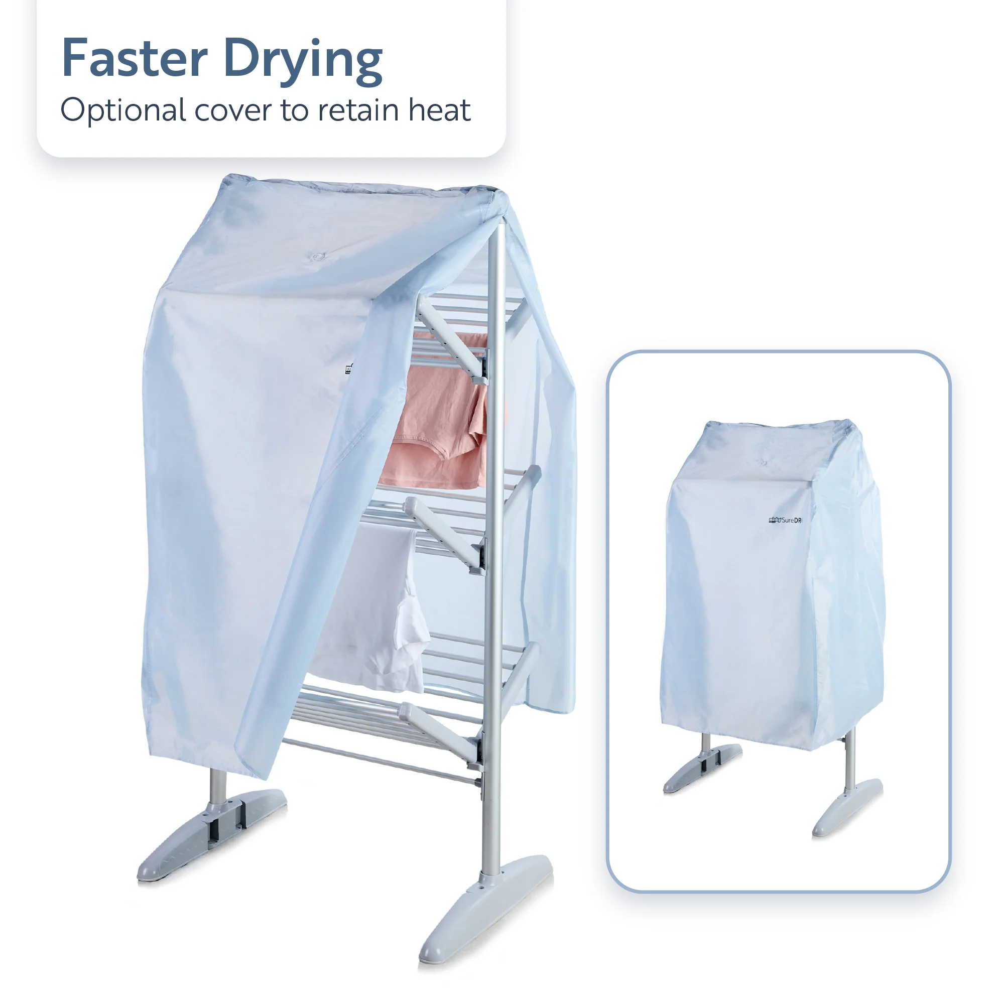 Minky Heated Clothes Airer - sureDRI® 3 Tier Airer - Image 8