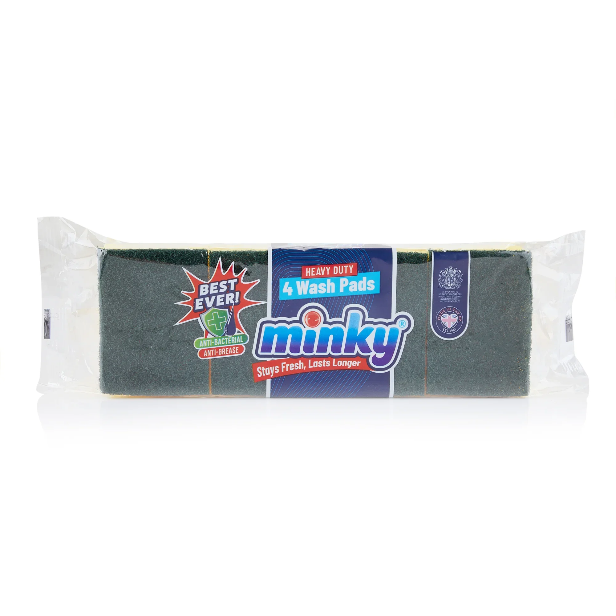 Minky Heavy Duty Wash Pads 4 Pack