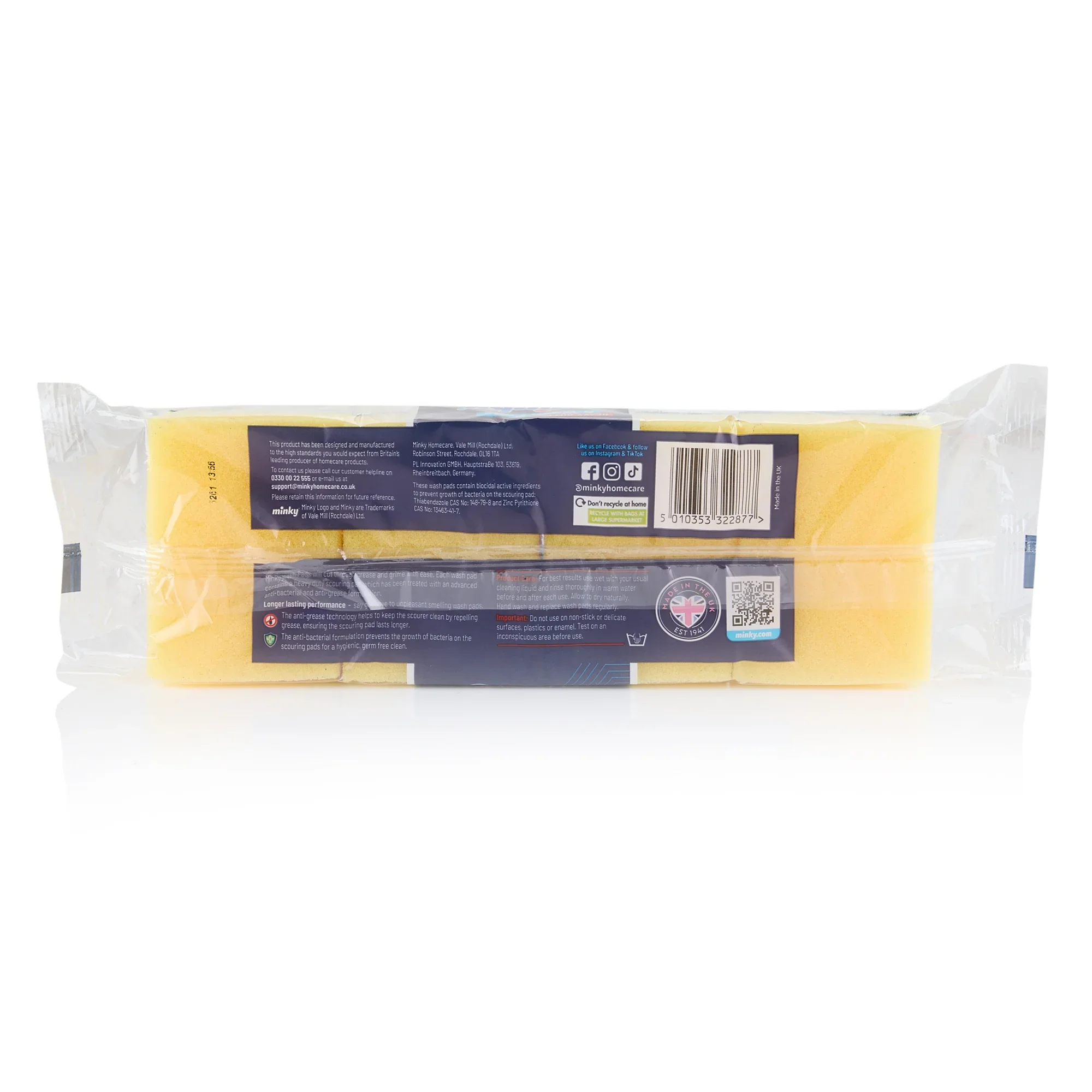 Minky Heavy Duty Wash Pads 4 Pack - Image 6