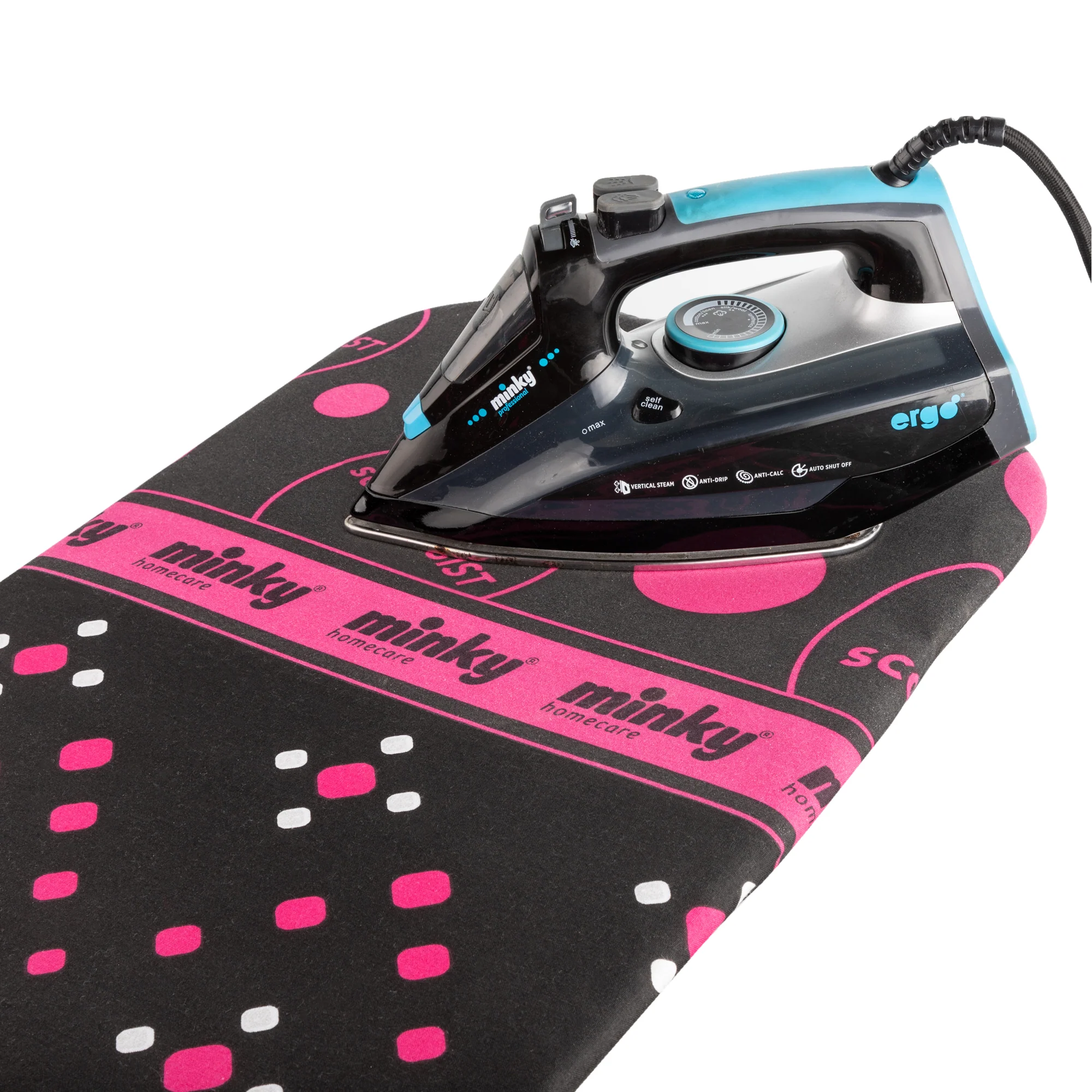 Minky Ironing Board - Hotspot 122 x 38cm, Ironing Board Cover Included - Image 5