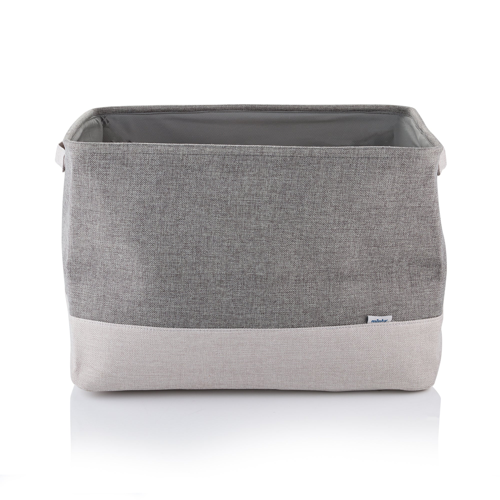 Minky Large Fabric Laundry Basket - 73L - Image 4