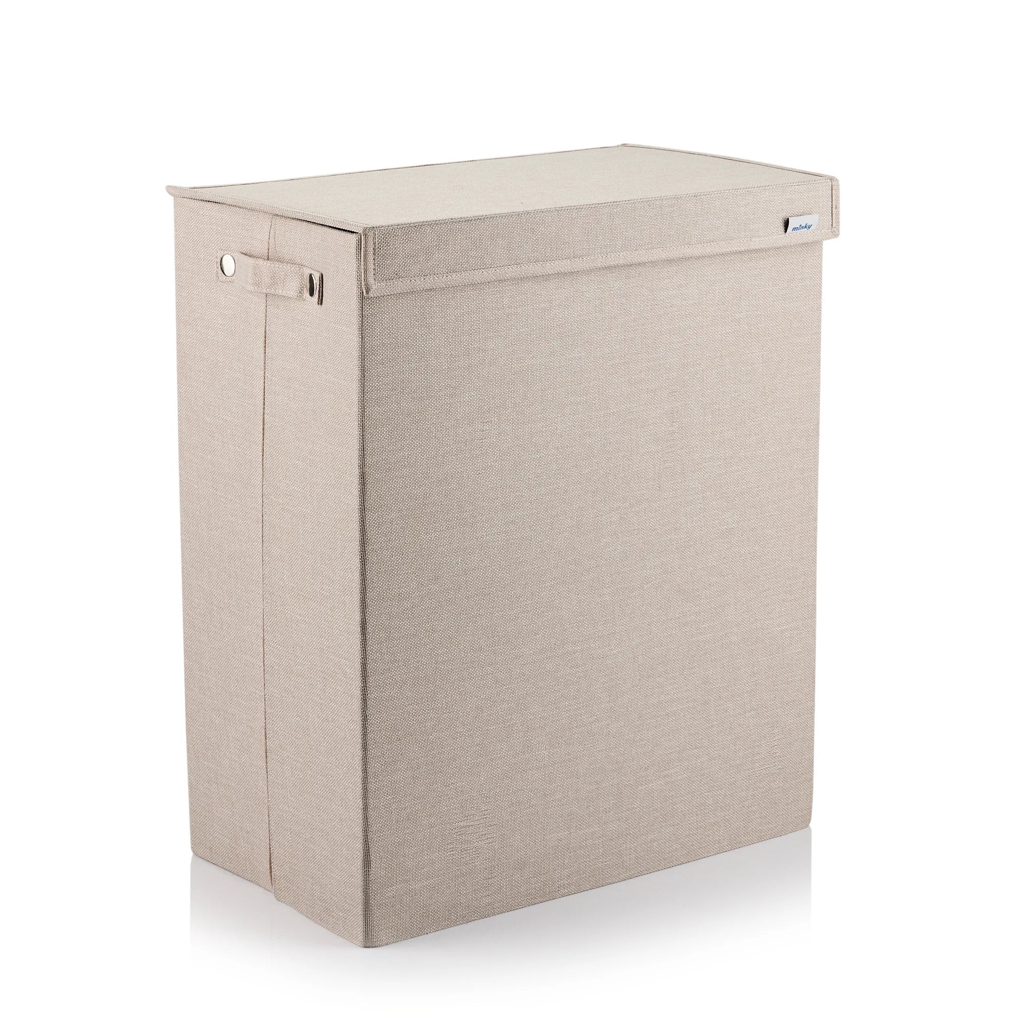 Minky Large Fabric Laundry Basket - 92L - Image 8