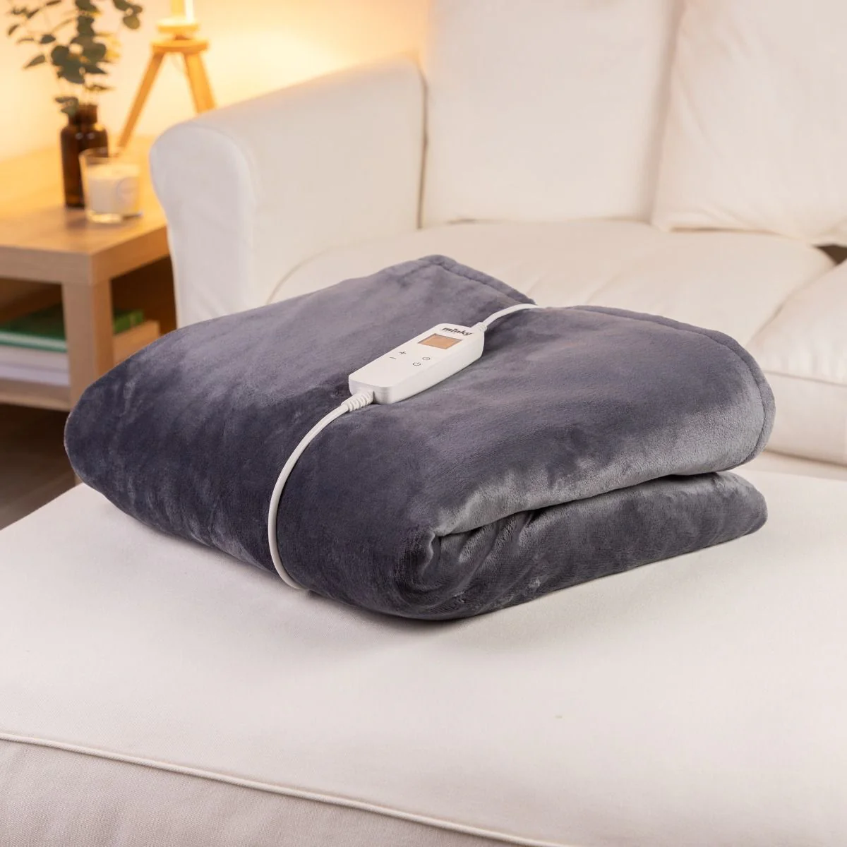Minky Luxury Heated Throw - Large - Image 5