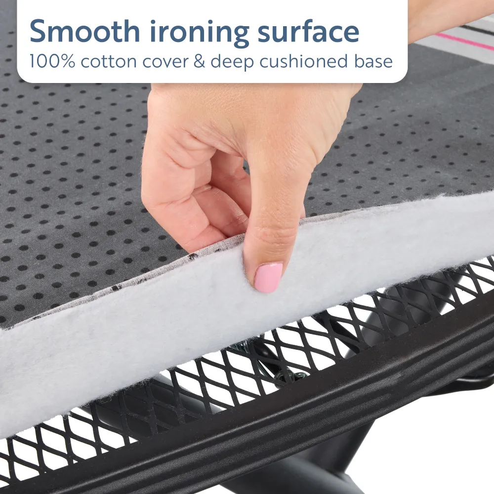 Minky MaxiPro Ironing Board, 135 x 46cm, Ironing Board Cover Included - Image 6