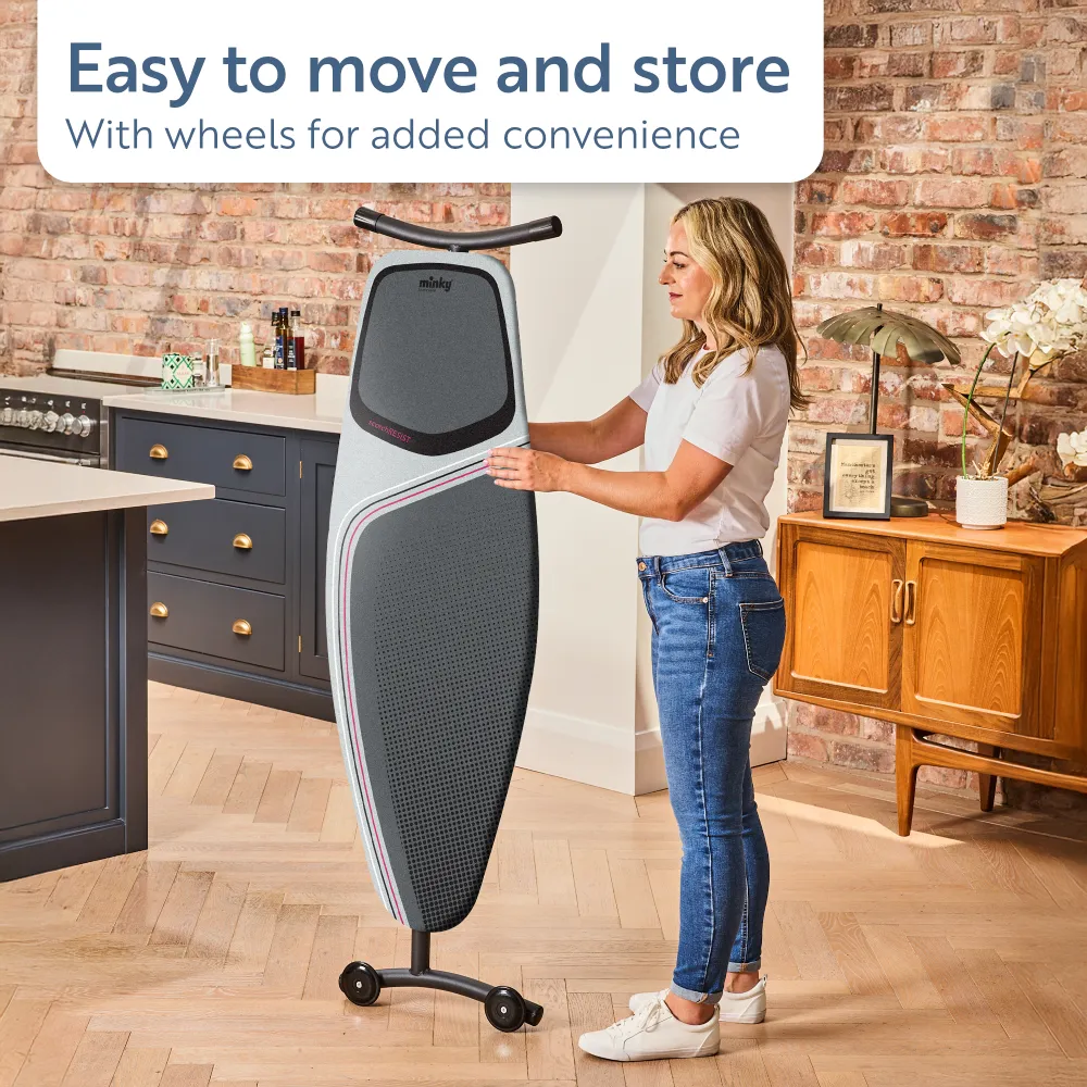 Minky MaxiPro Ironing Board, 135 x 46cm, Ironing Board Cover Included - Image 8