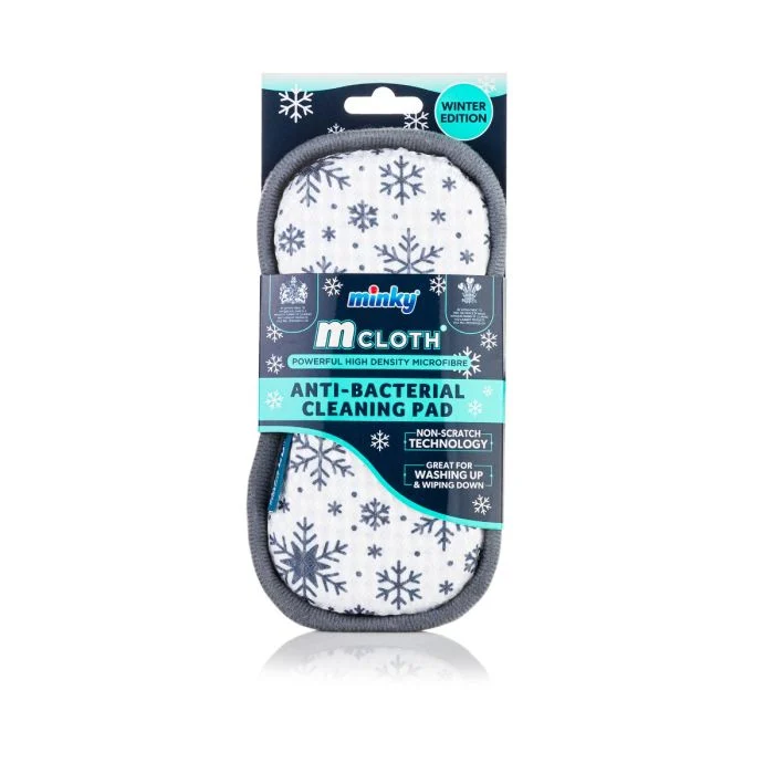 Minky Mcloth® Anti-Bacterial Cleaning Pad - Pattern - Image 3