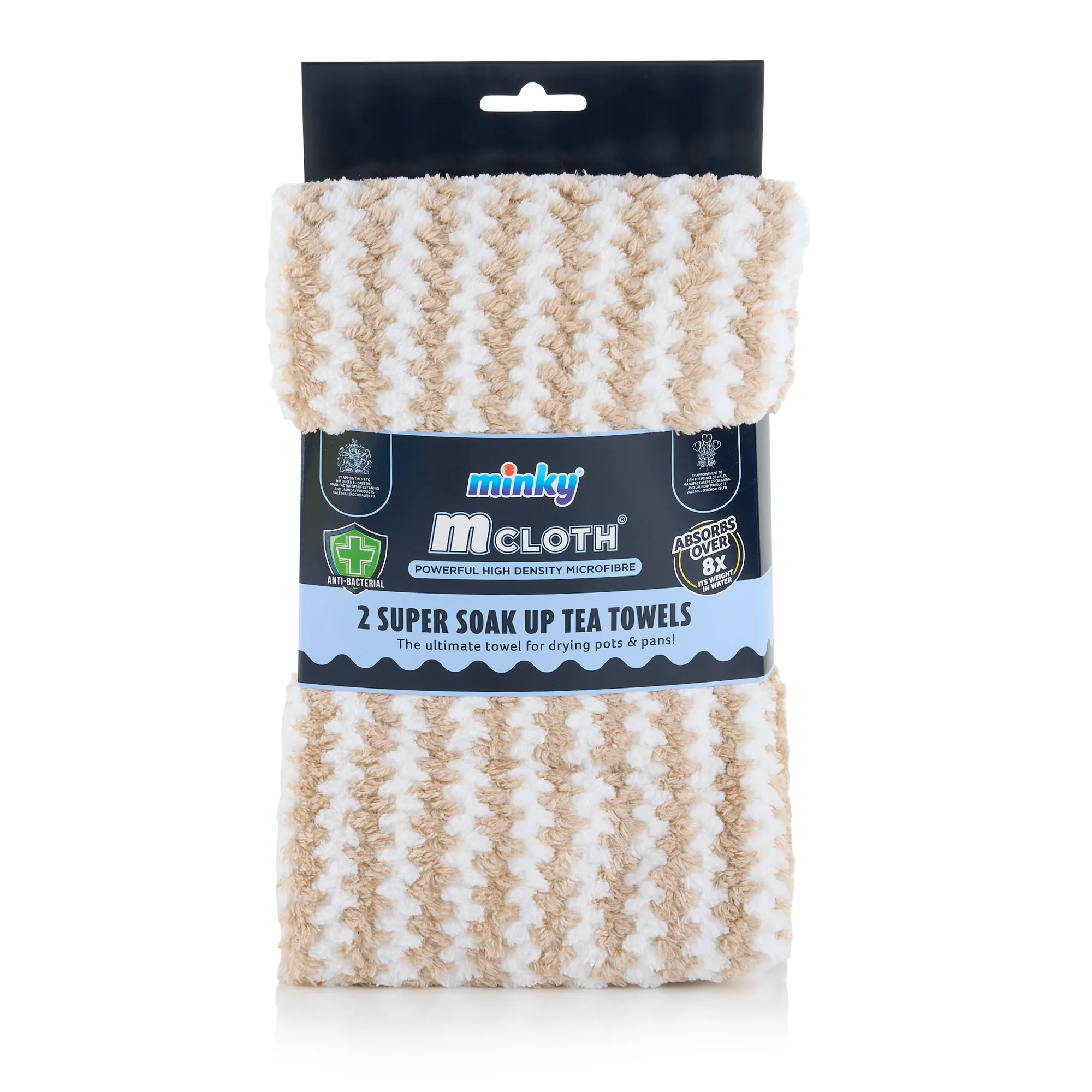 Minky Mcloth® Super Soak Up Tea Towels 2 Pack - Image 7