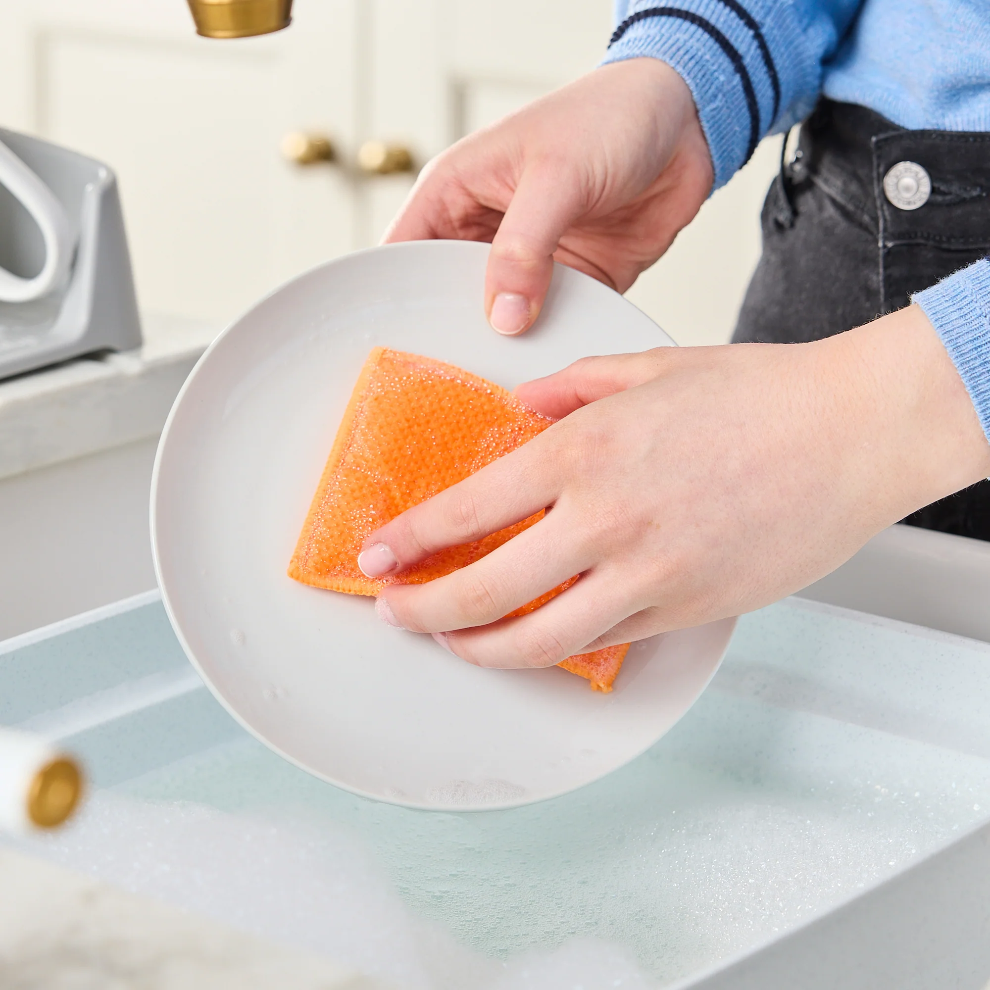 Minky Mcloth® Non-Scratch Scrub Pads Pack of 3 - Image 4