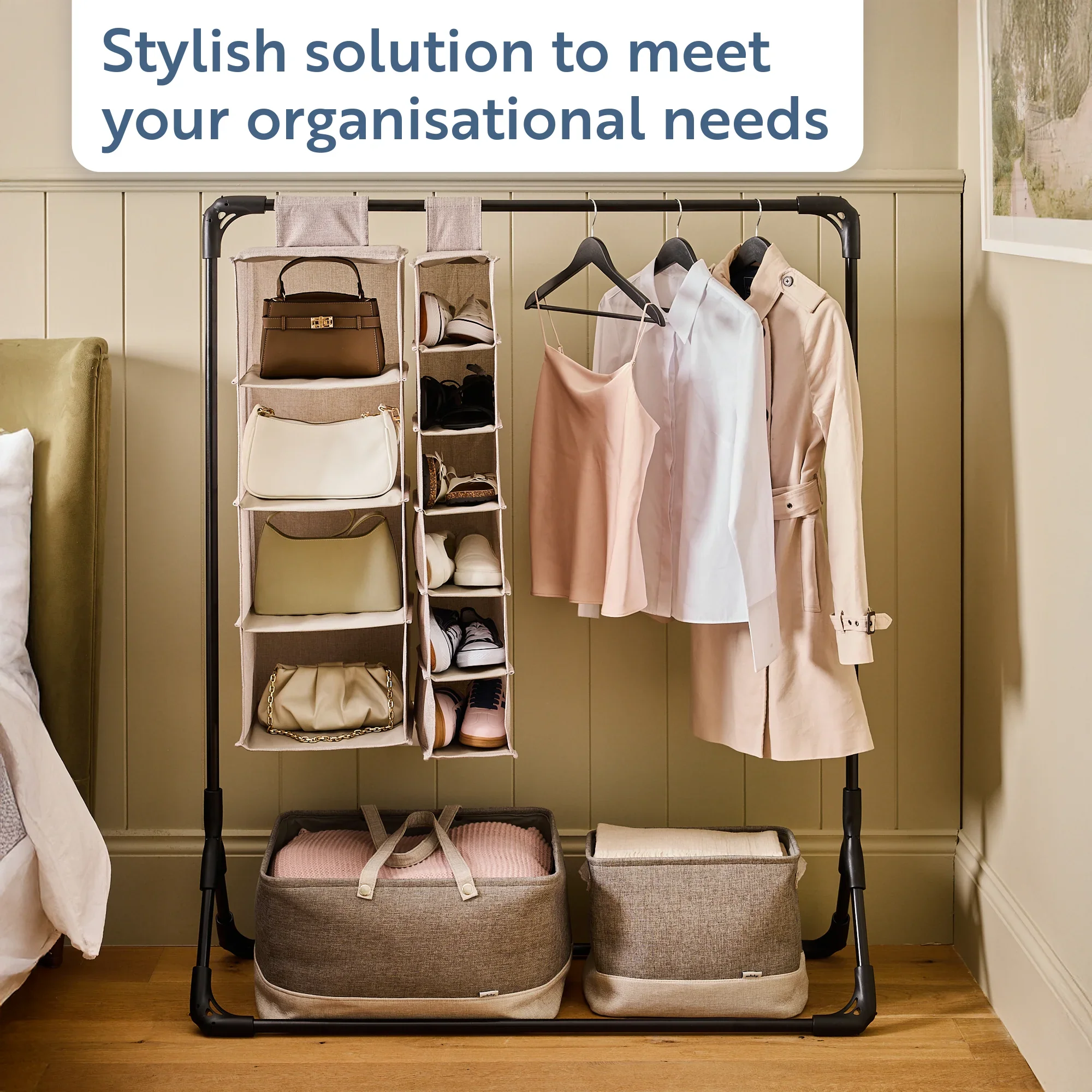 Minky Narrow Hanging Organiser - Image 2