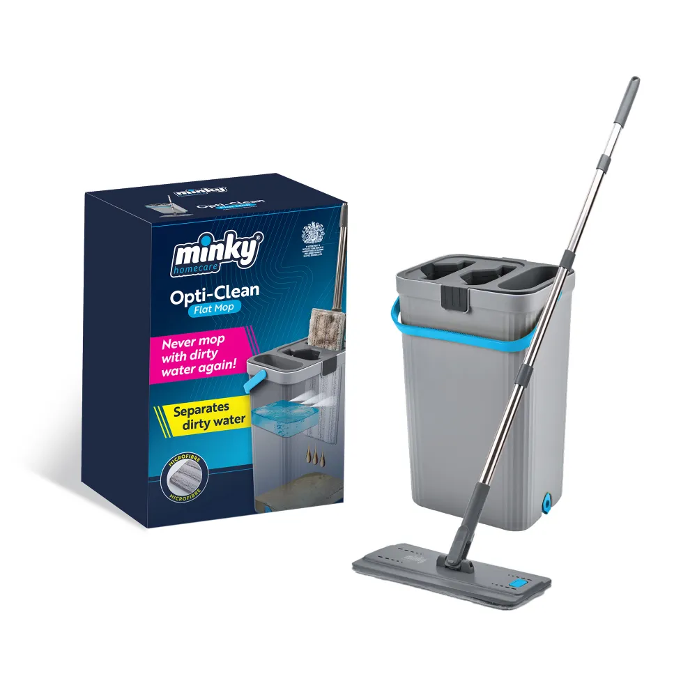 Minky Opti-Clean Flat Mop Refill - Image 3