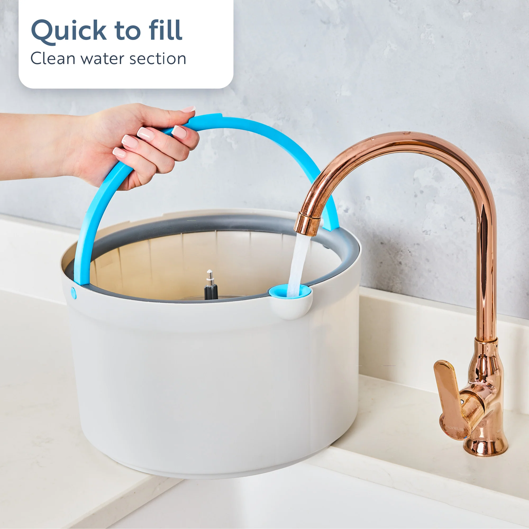 Minky Opti-Clean Spin Mop - Image 10