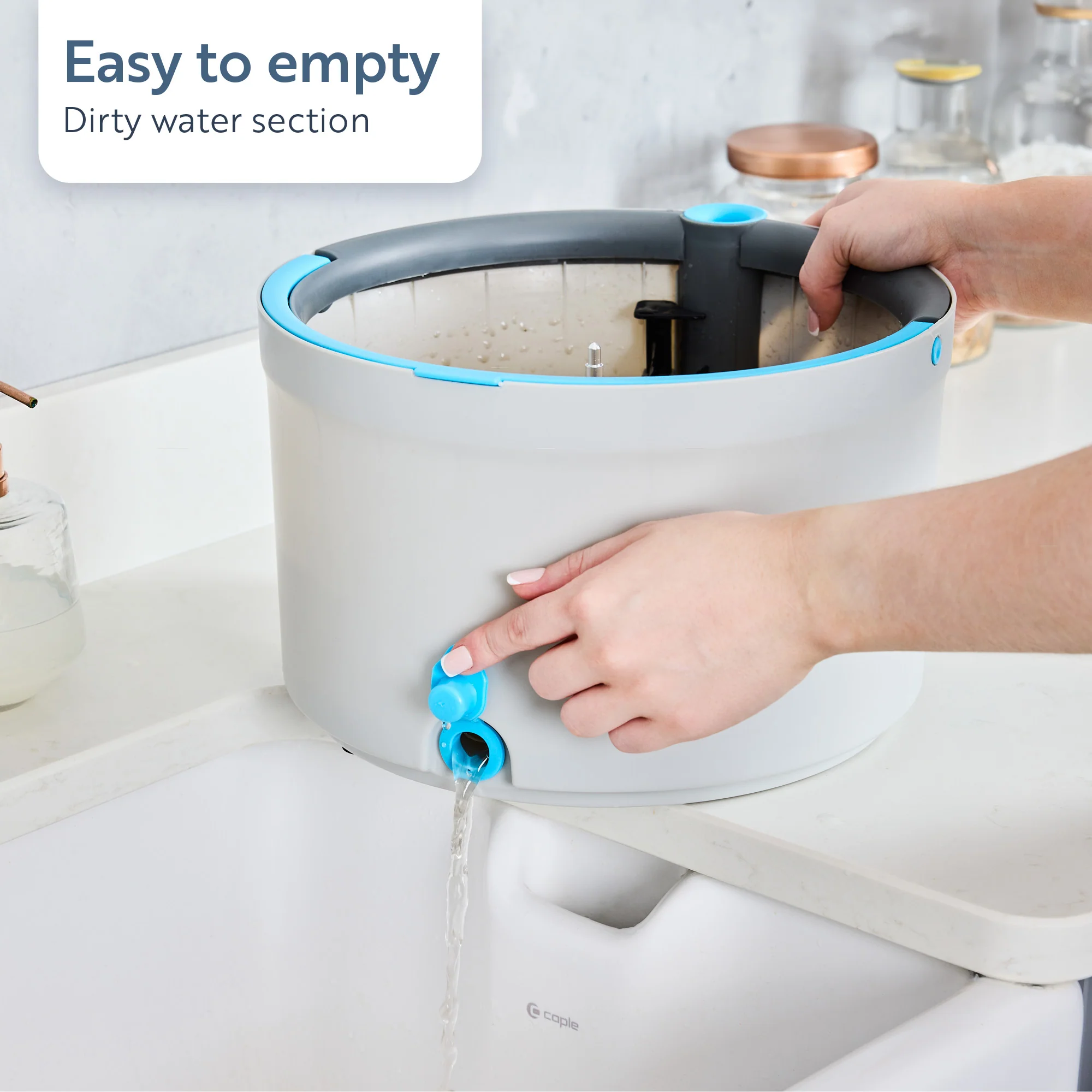 Minky Opti-Clean Spin Mop - Image 9