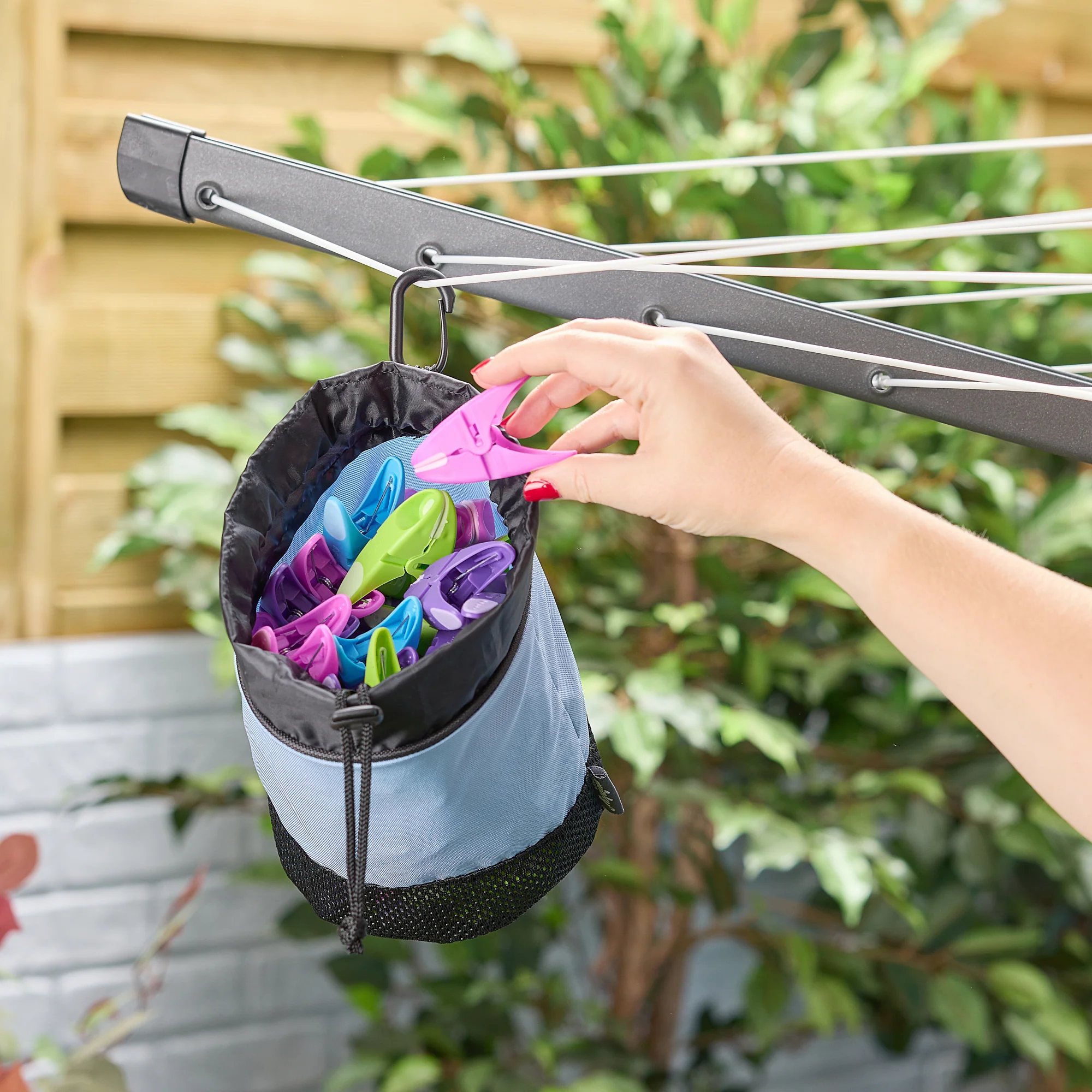 Minky Premium Drawstring Peg Bag - Image 4