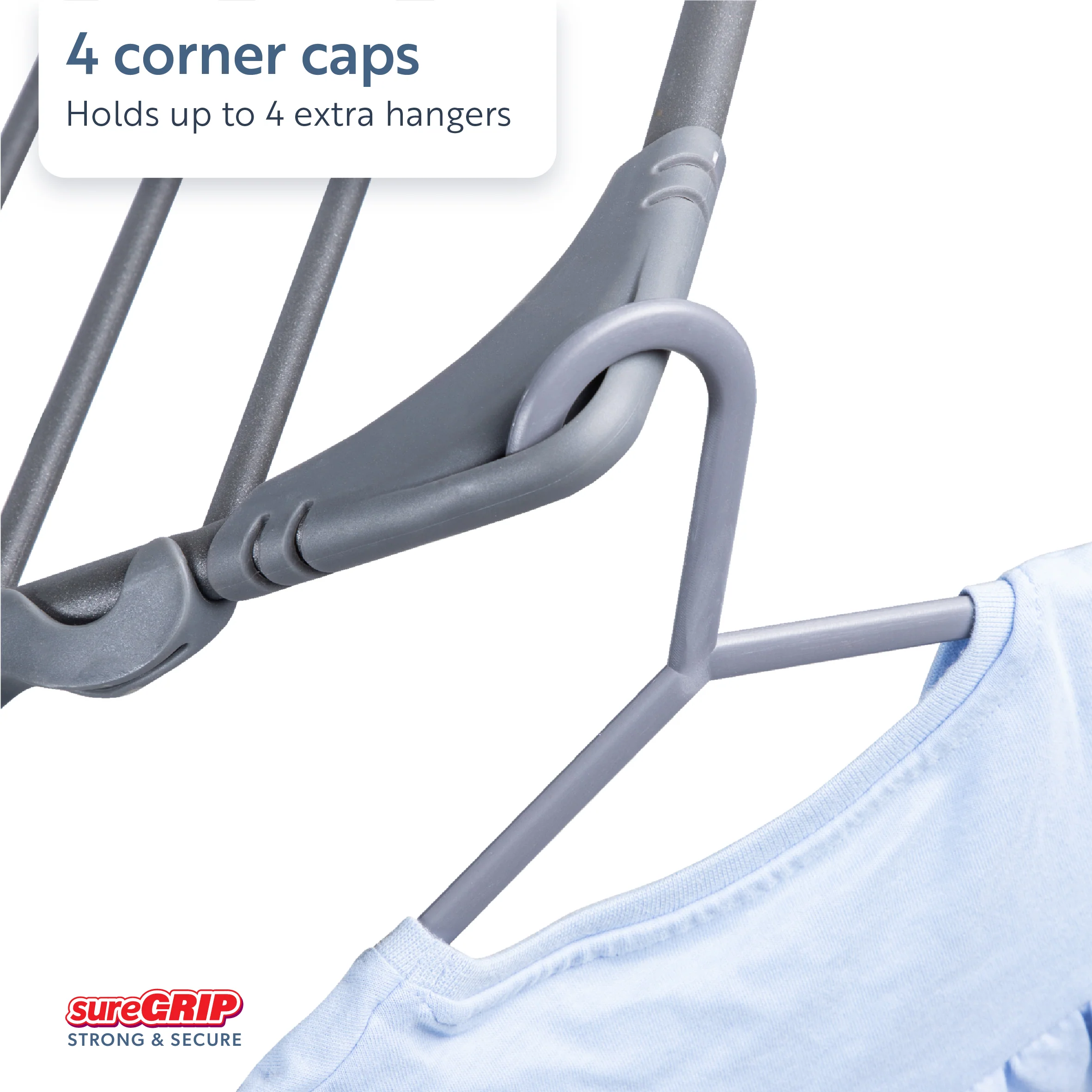 Minky Premium sureGRIP® 18m Balcony Airer - Image 5