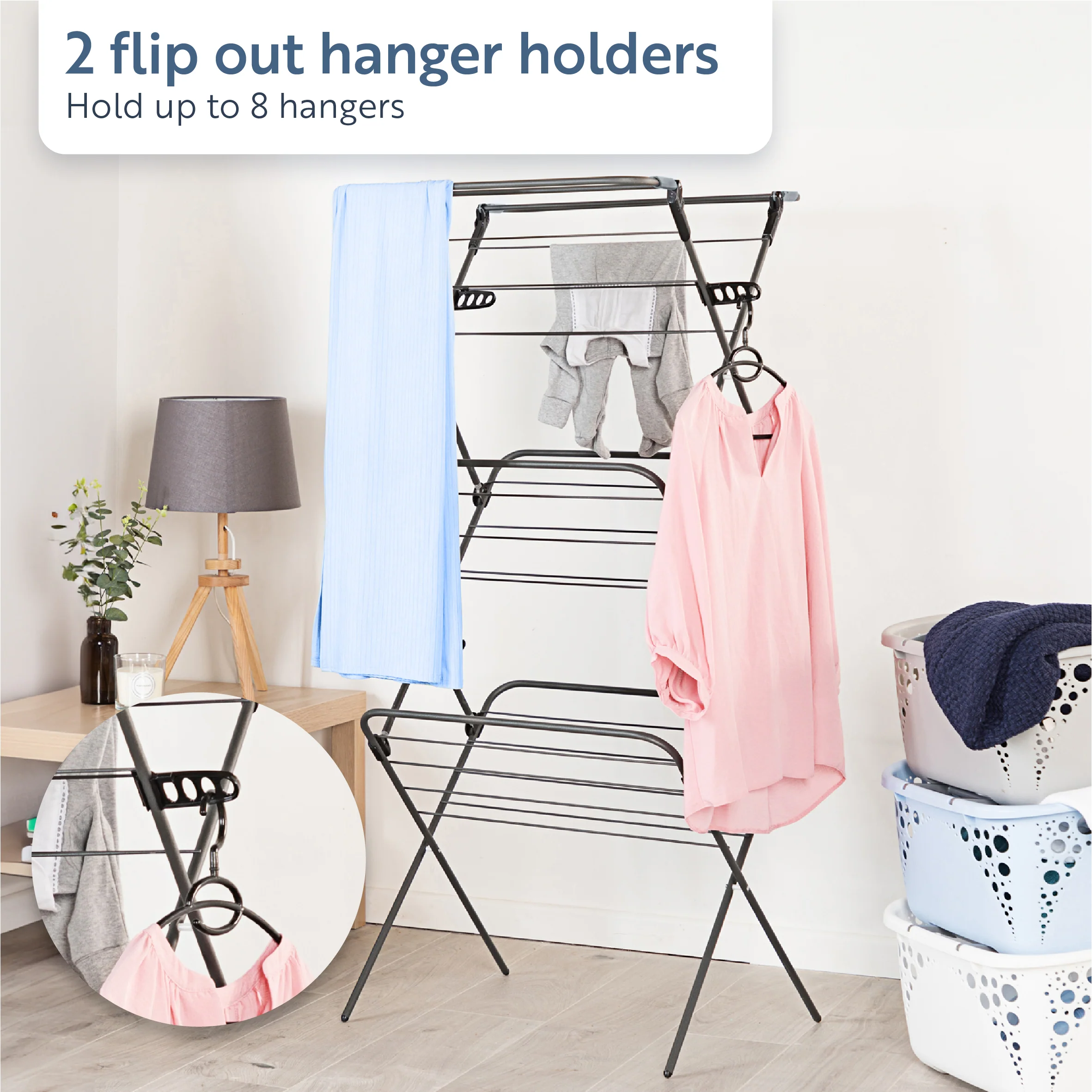 Minky Premium sureGRIP® Long Dry Airer - Image 5