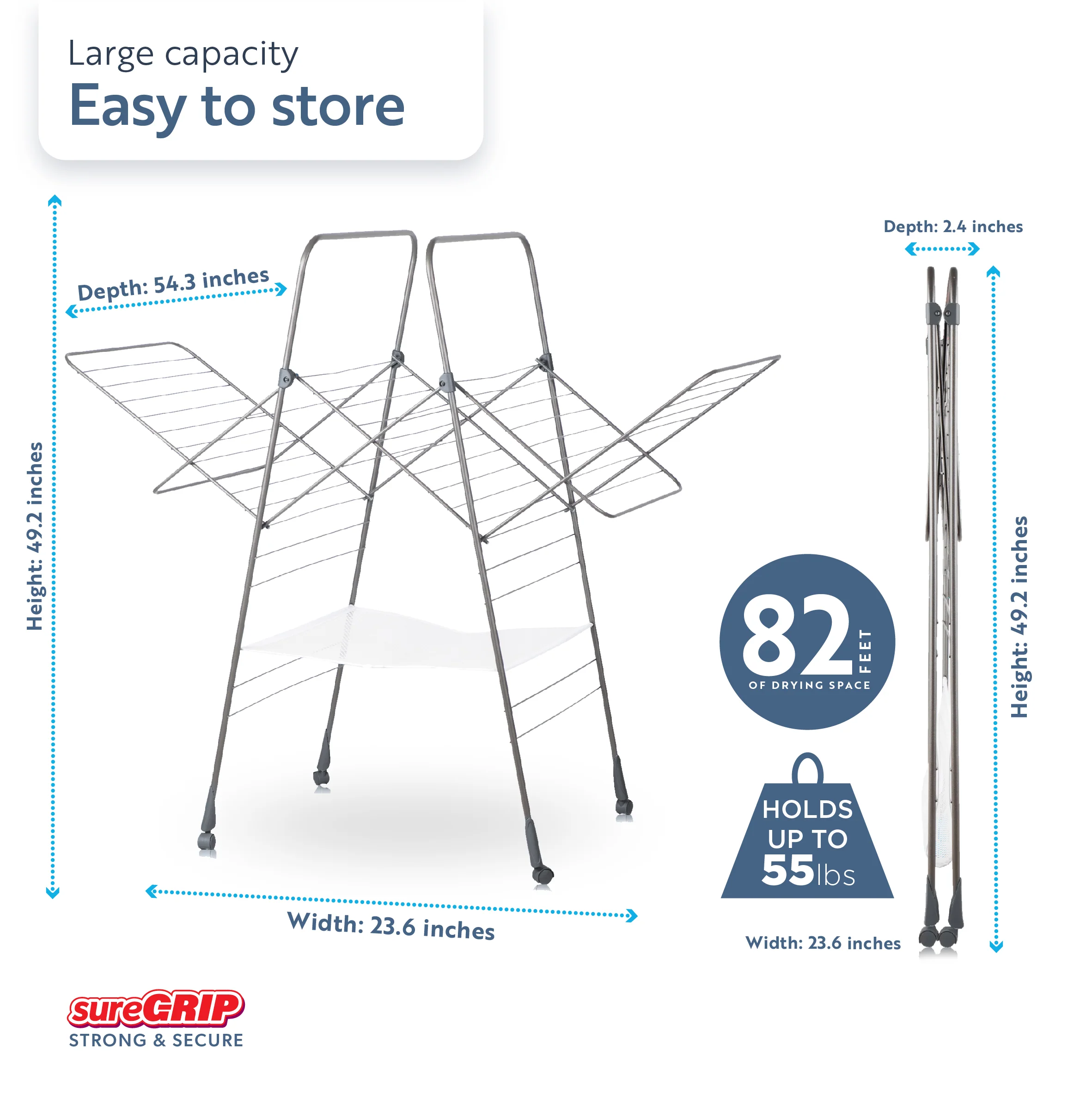 Minky Premium sureGRIP® Multidry Airer - Image 3