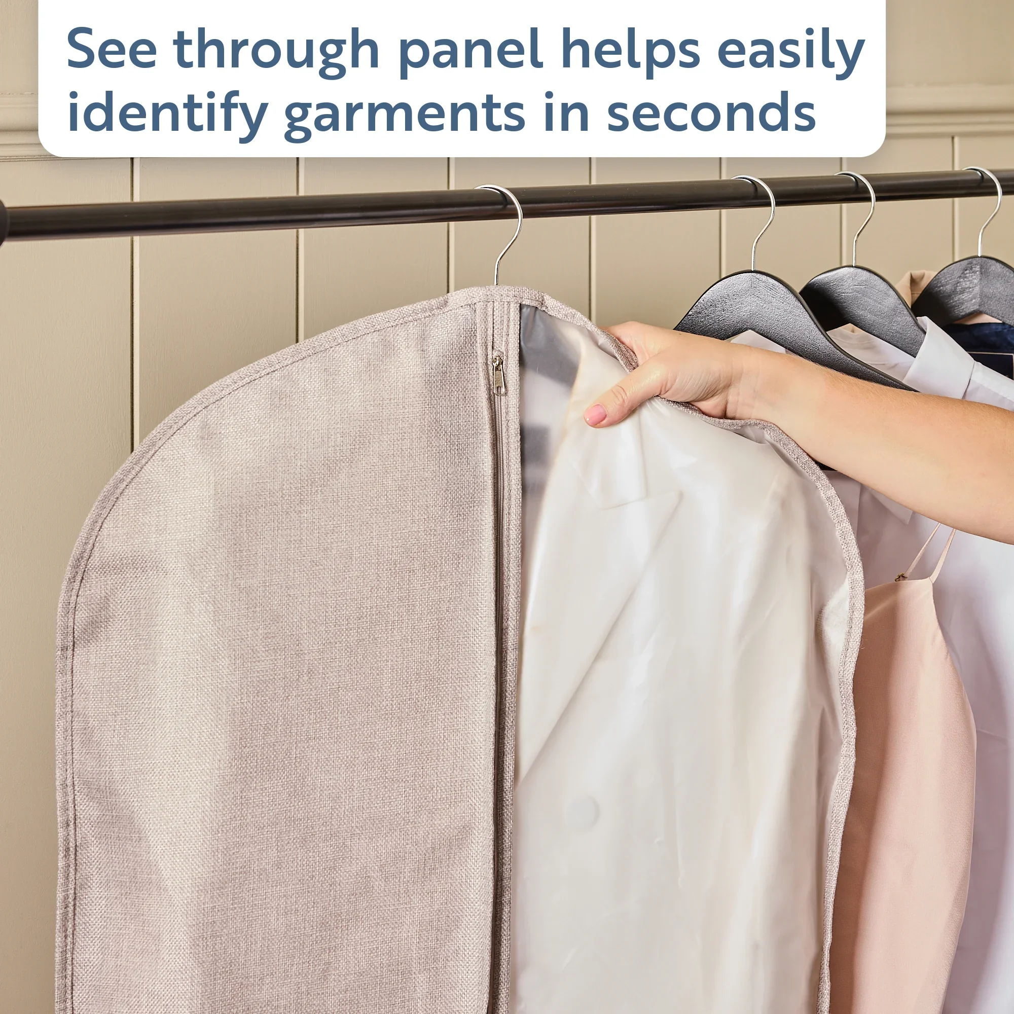 Minky Protective Garment Bag - Image 3