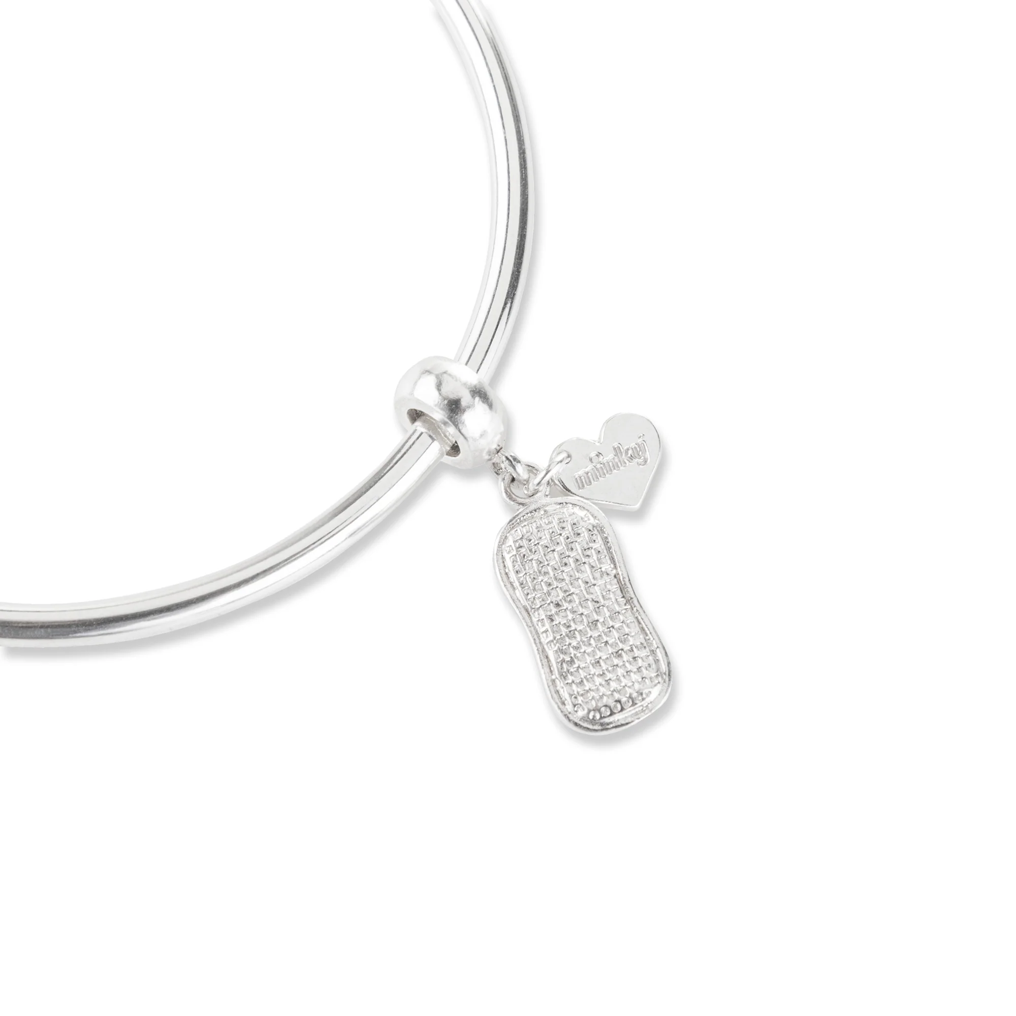 Minky Silver Charm - Dangle Bead - Image 3