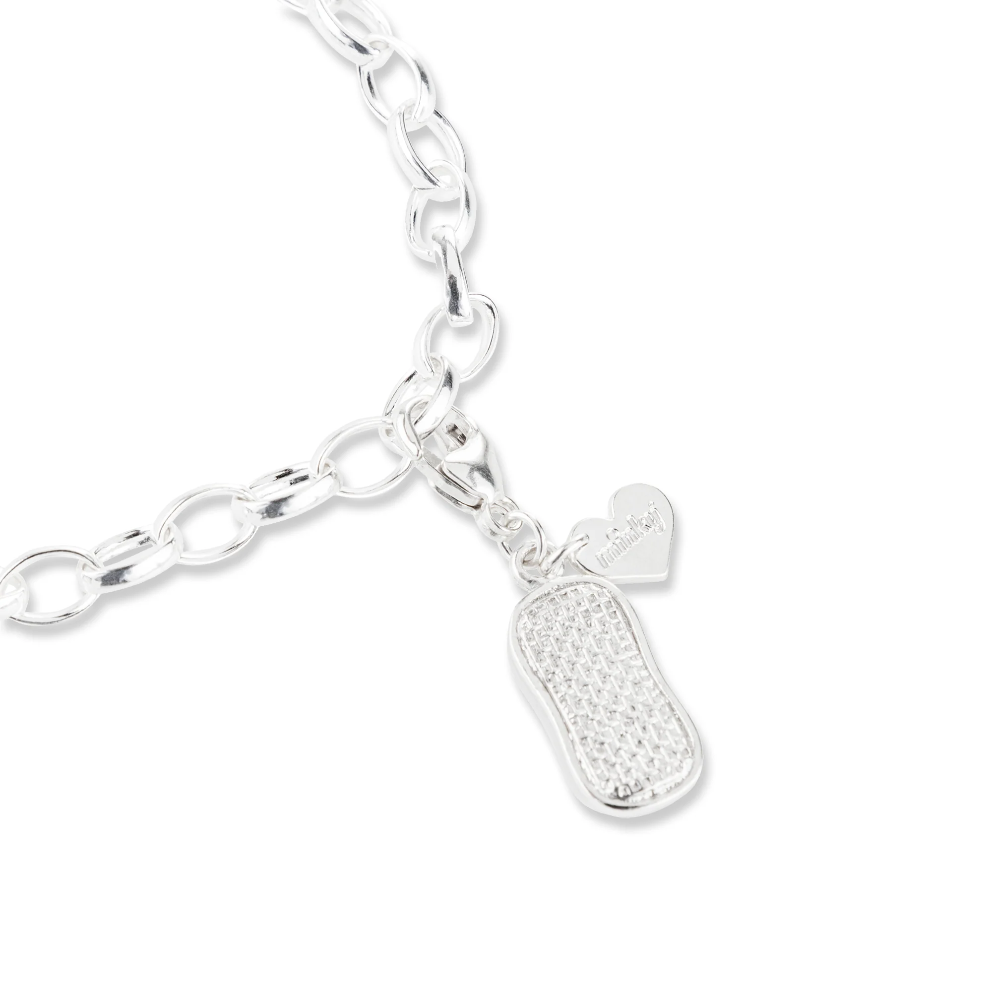 Minky Silver Pad Charm - Dangle Clip - Image 5