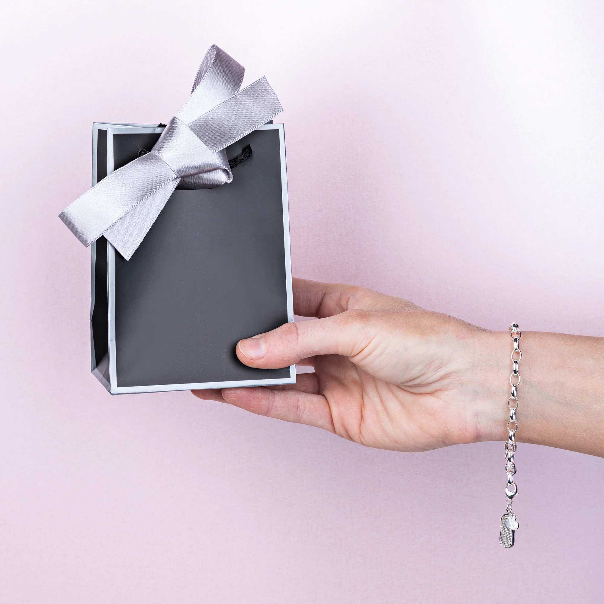 Minky Silver Charm Dangle Clip with Free Giftbag - Image 5