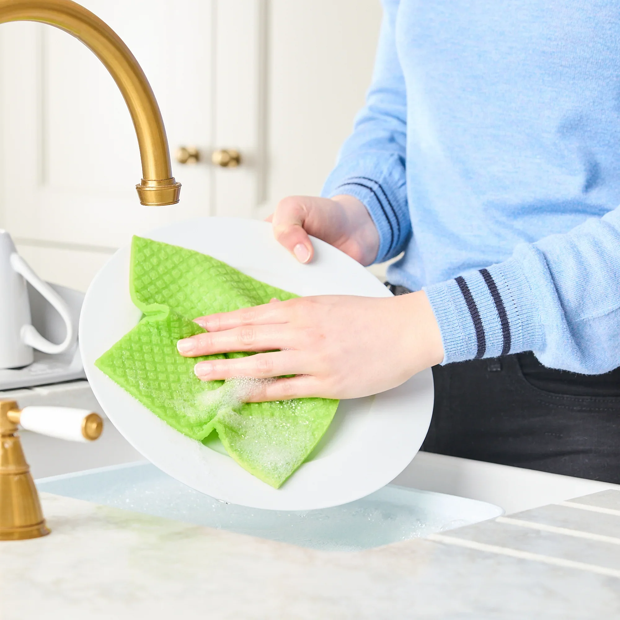 Minky Sponge Cloths 5PK - Image 3