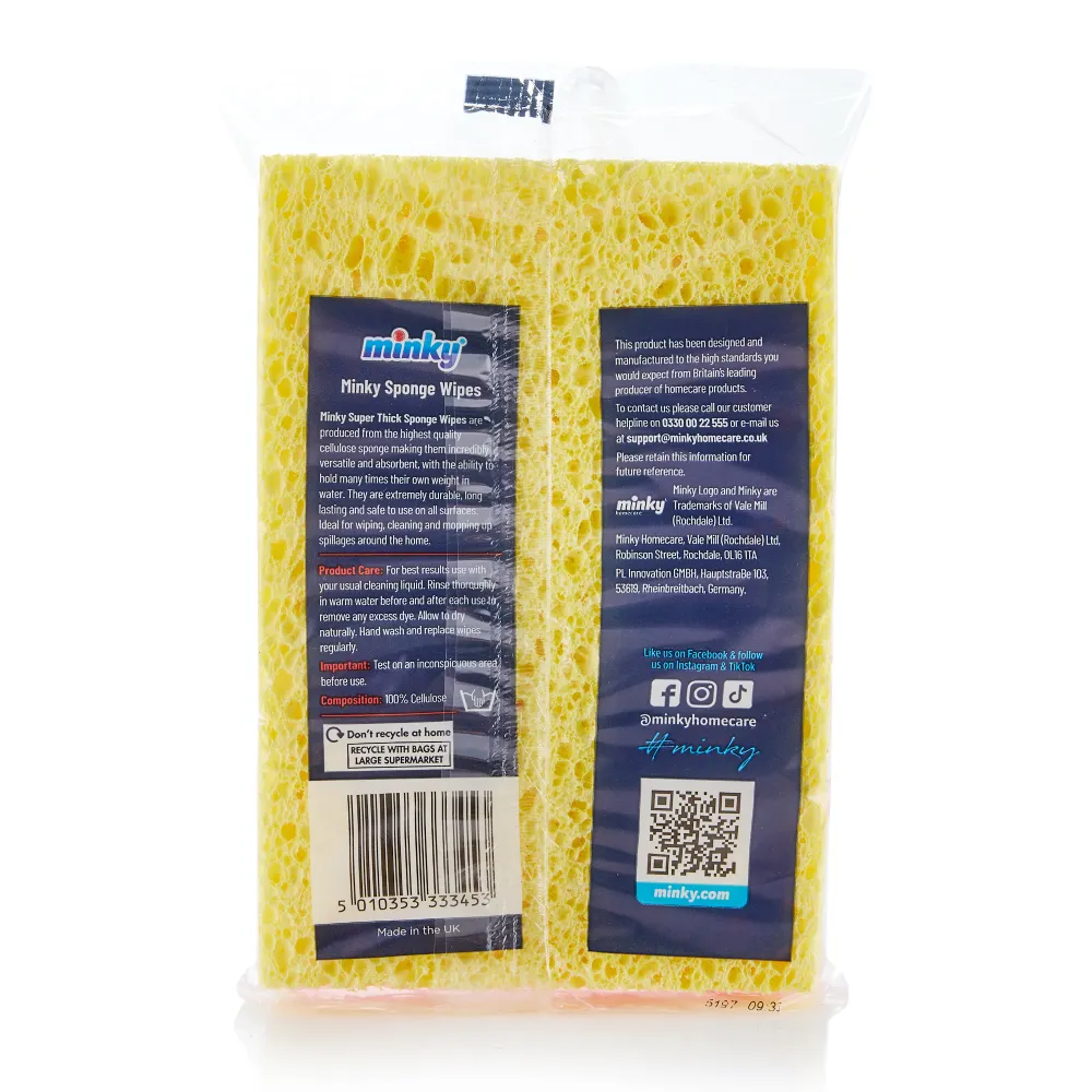 Minky Super Thick Sponge Wipes 2 Pack - Image 4