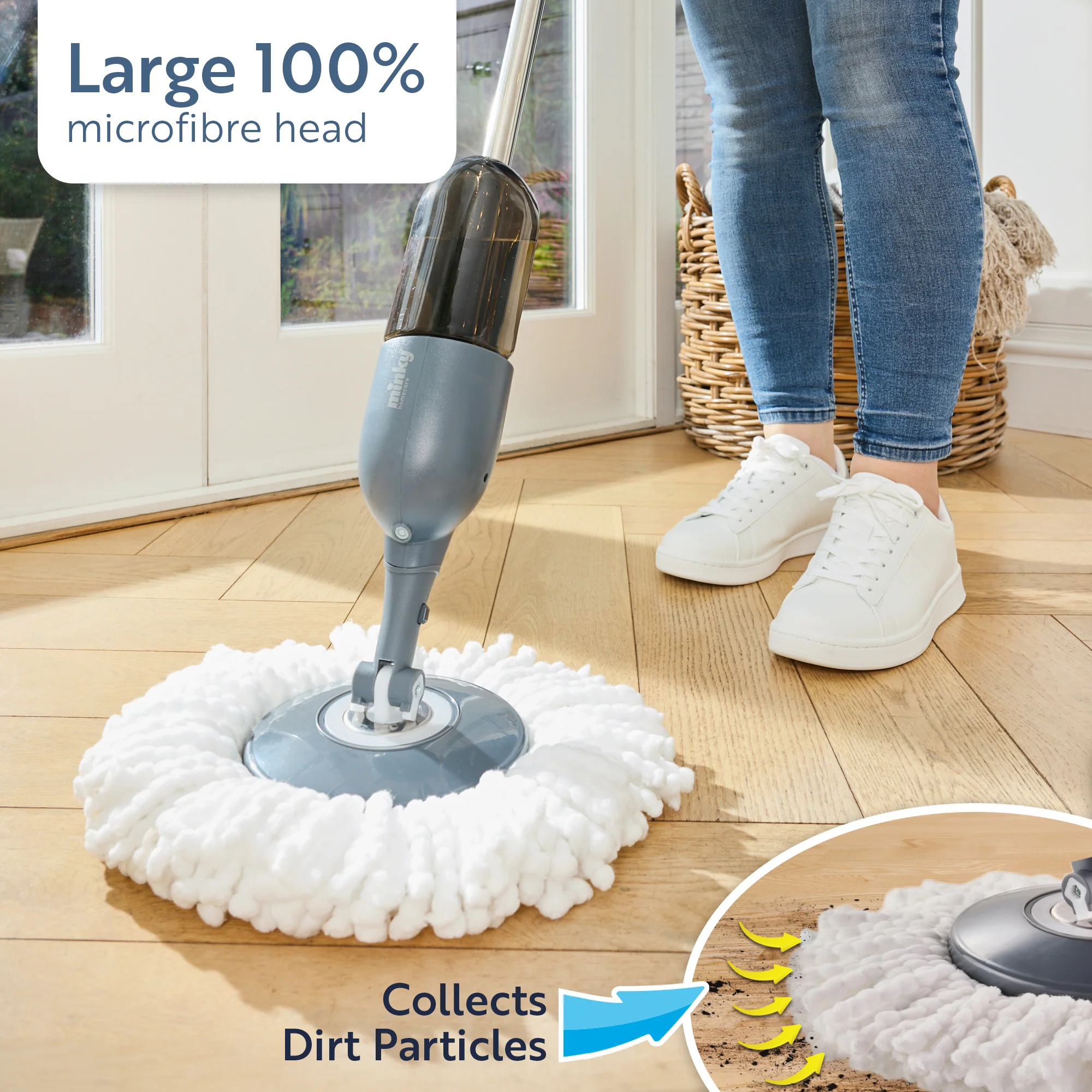 Minky Spritz 'n' Go Spray Mop - Image 3