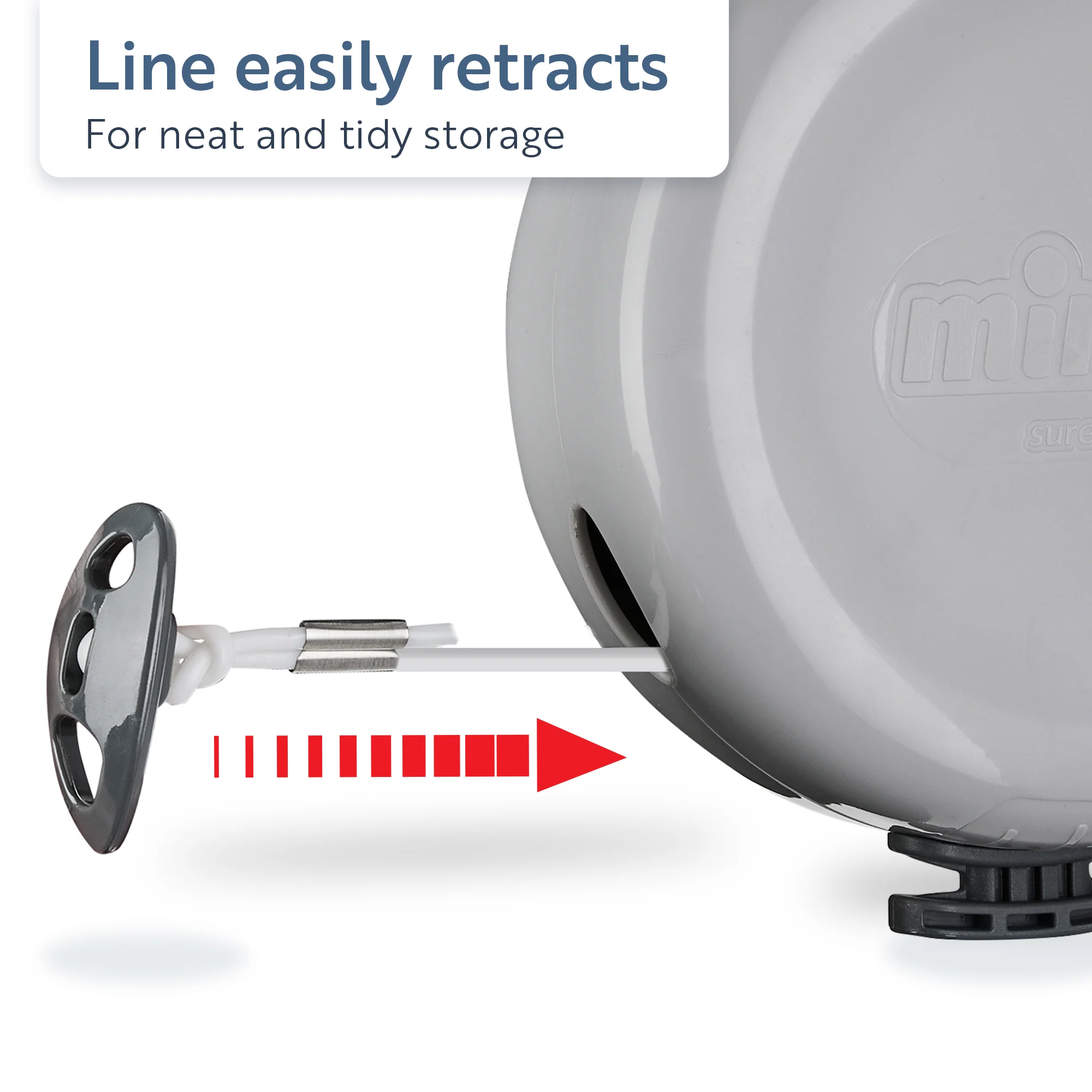 Minky sureGRIP® 15m Retractable Clothes Washing Line - Image 6