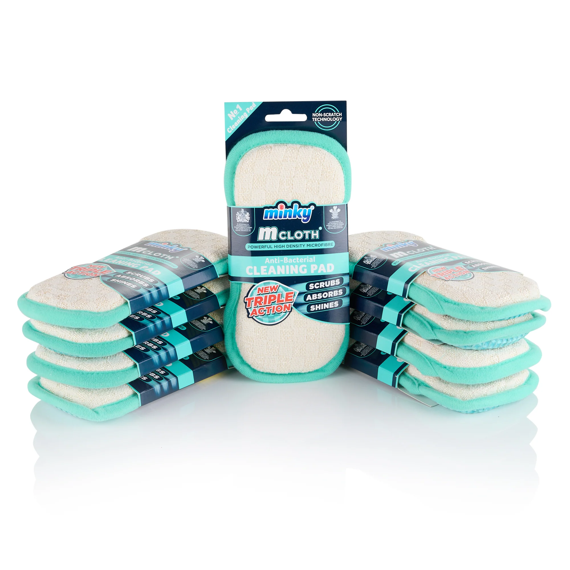 Minky Mcloth® Anti-Bacterial Triple Action Cleaning Pad - Image 3