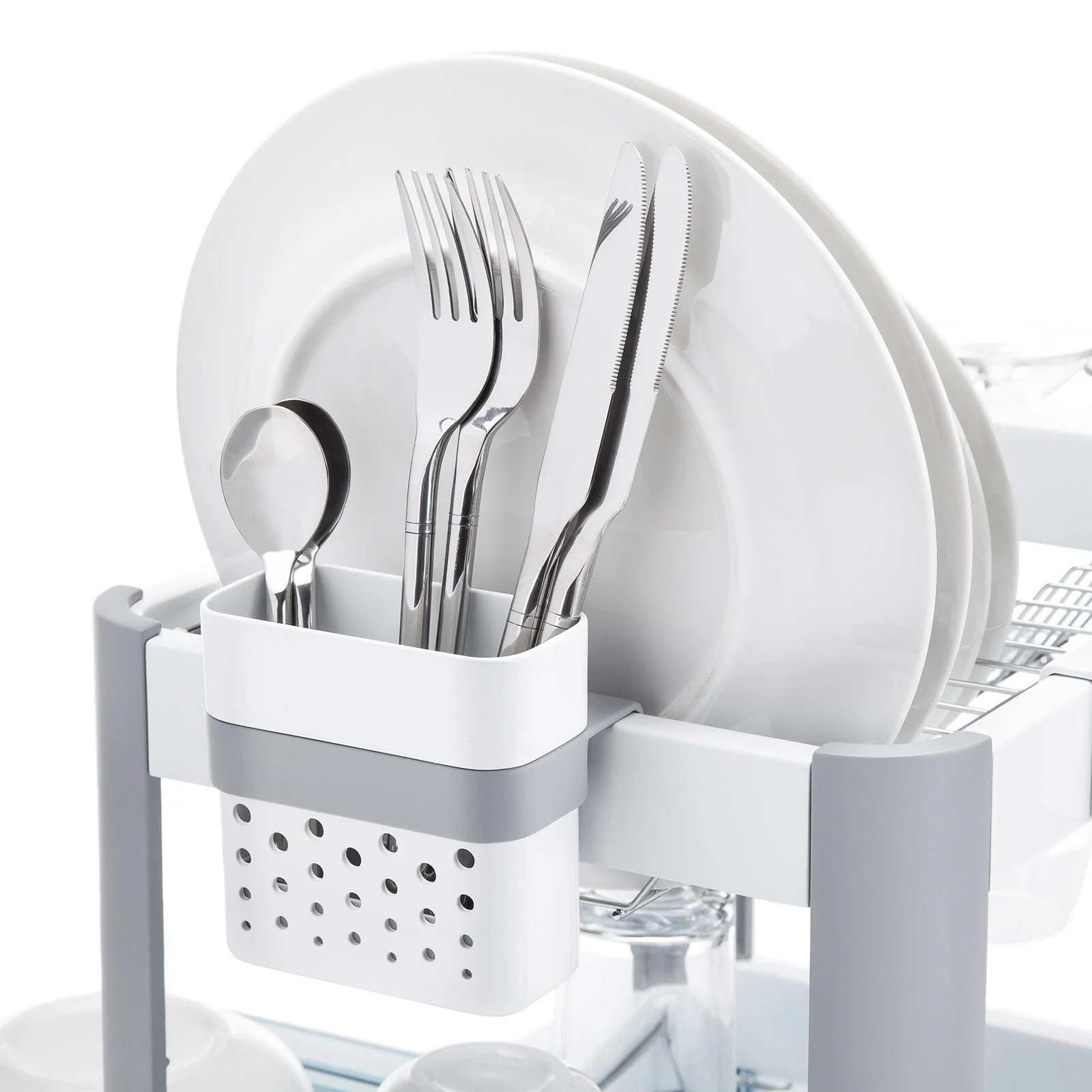 Minky Two Tier Extending Dish Rack - Image 4