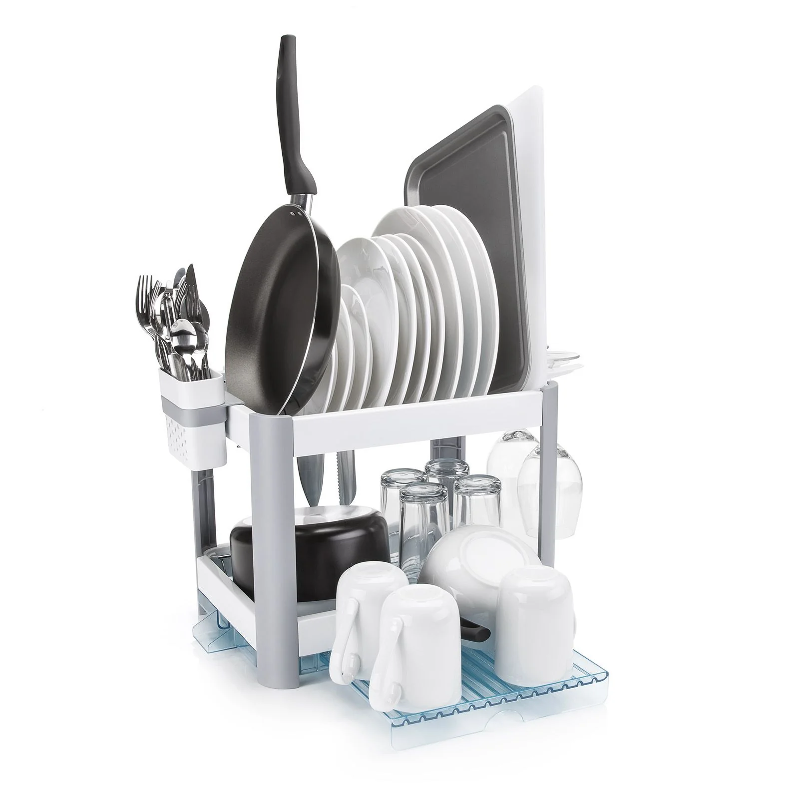Minky Two Tier Extending Dish Rack - Image 5
