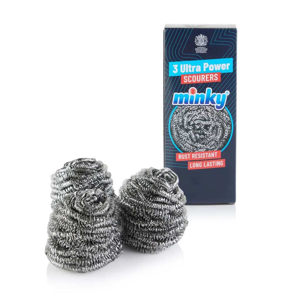 Minky Ultra Power Scourers 3 Pack